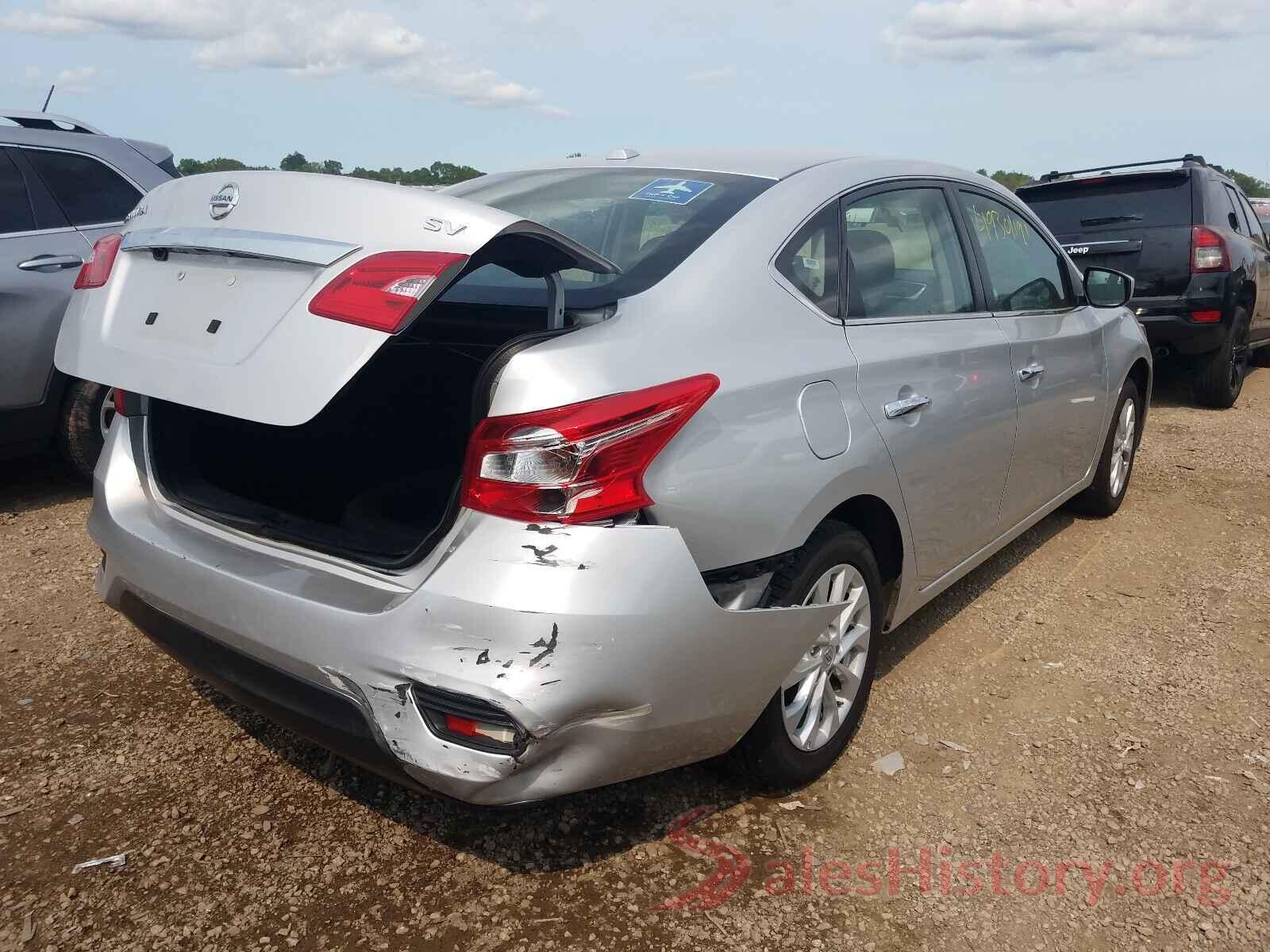 3N1AB7APXKL616056 2019 NISSAN SENTRA