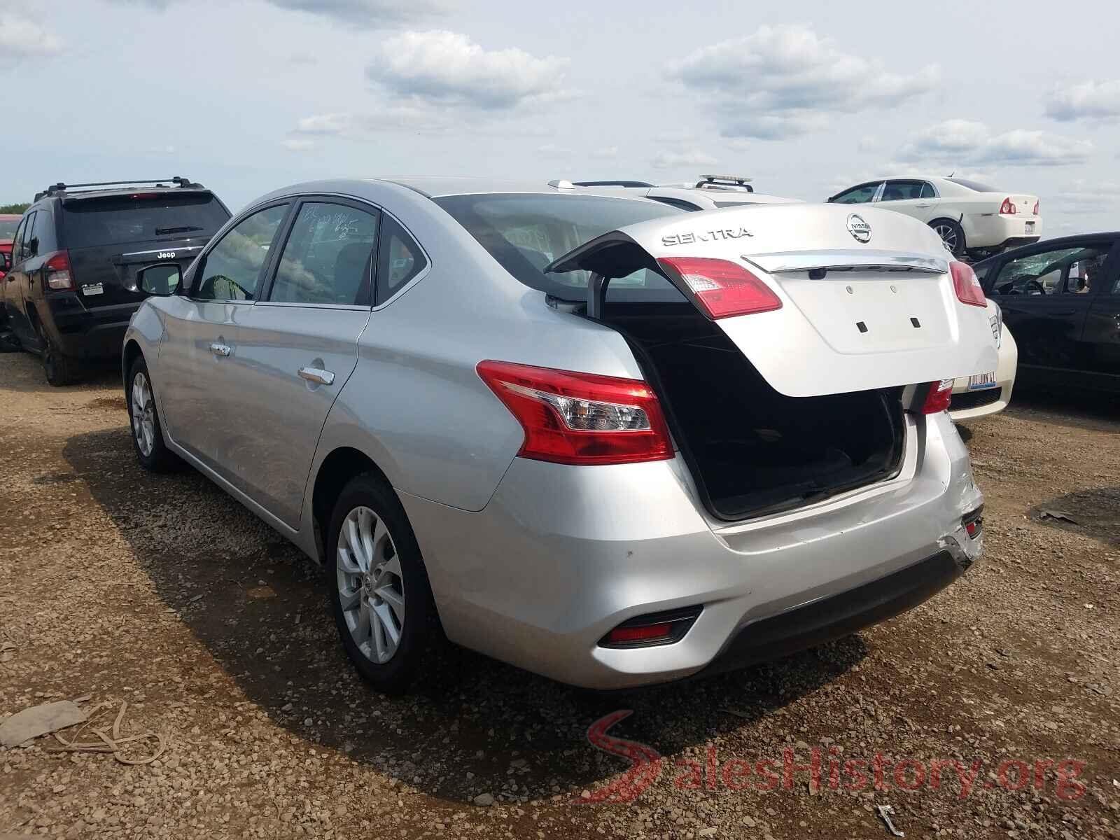 3N1AB7APXKL616056 2019 NISSAN SENTRA