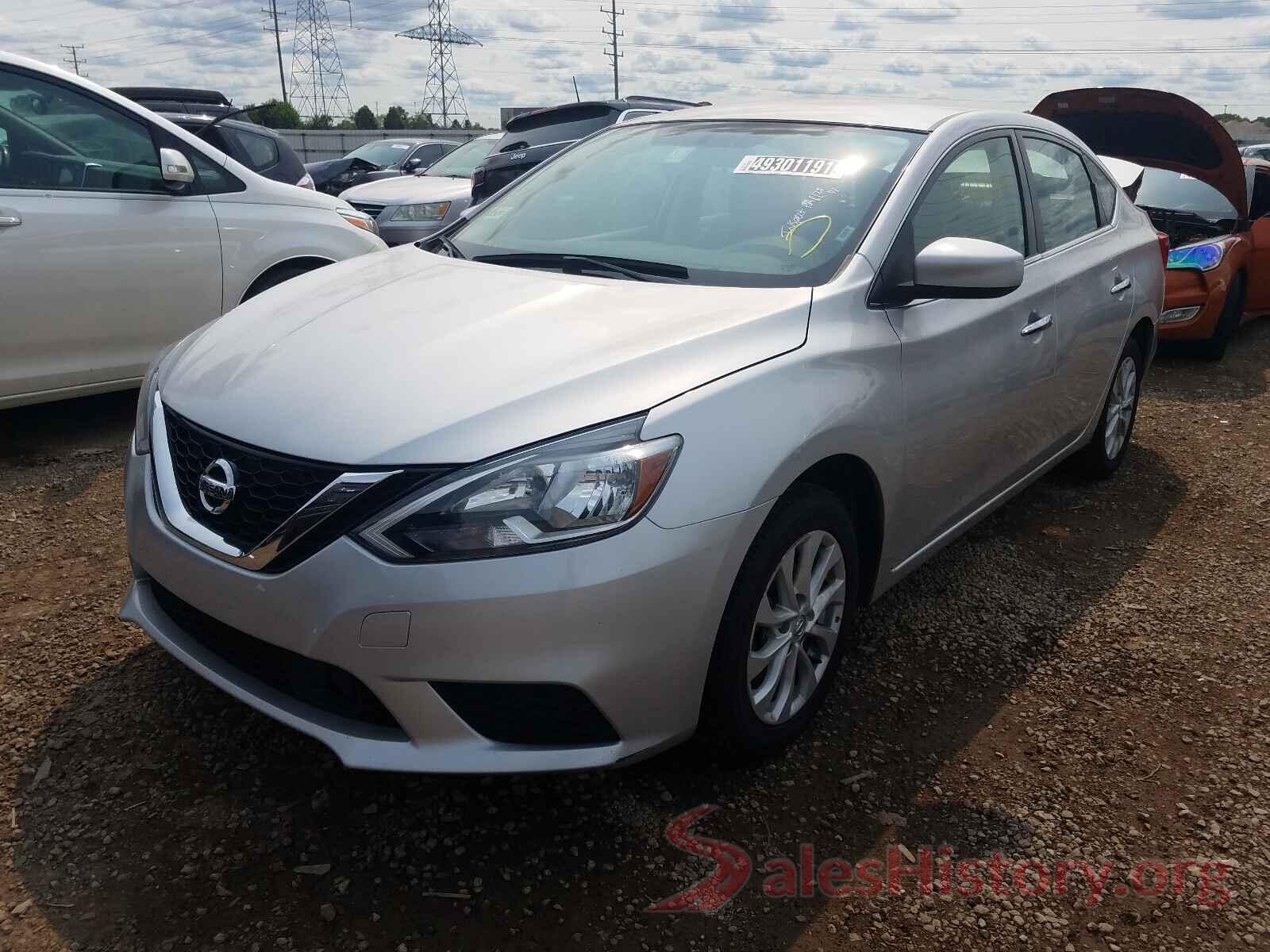 3N1AB7APXKL616056 2019 NISSAN SENTRA