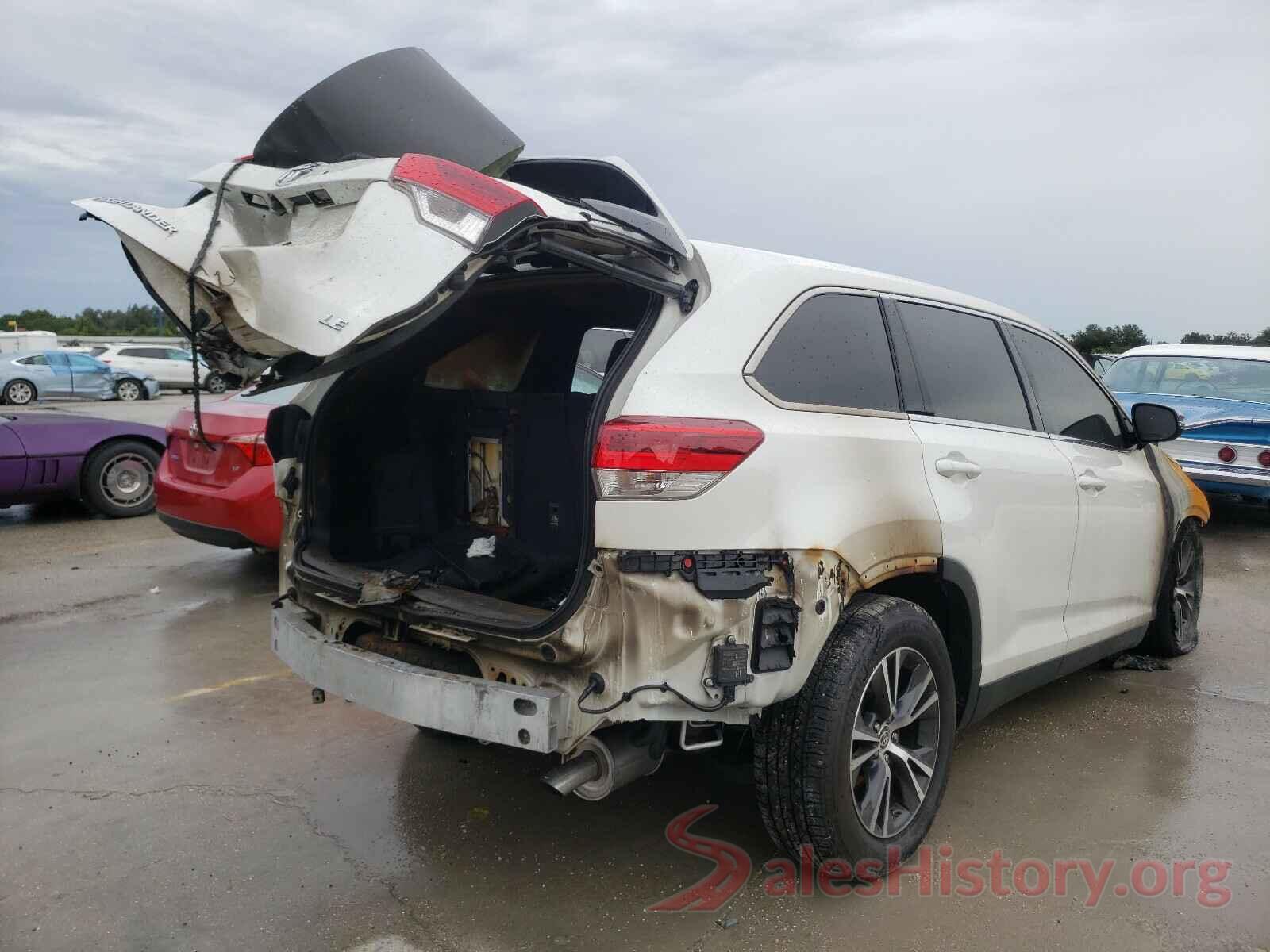 5TDZZRFH1KS370095 2019 TOYOTA HIGHLANDER