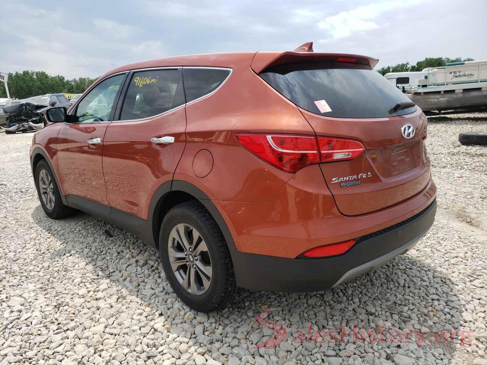 5XYZT3LB3GG327896 2016 HYUNDAI SANTA FE