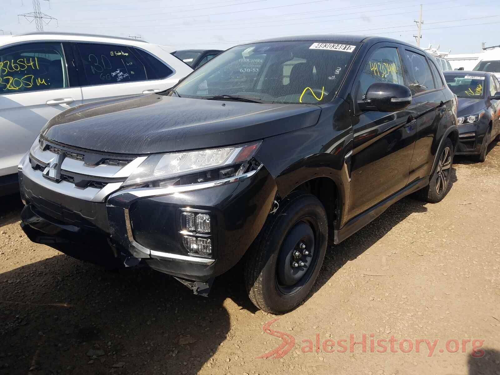 JA4AR3AU3LU011448 2020 MITSUBISHI OUTLANDER