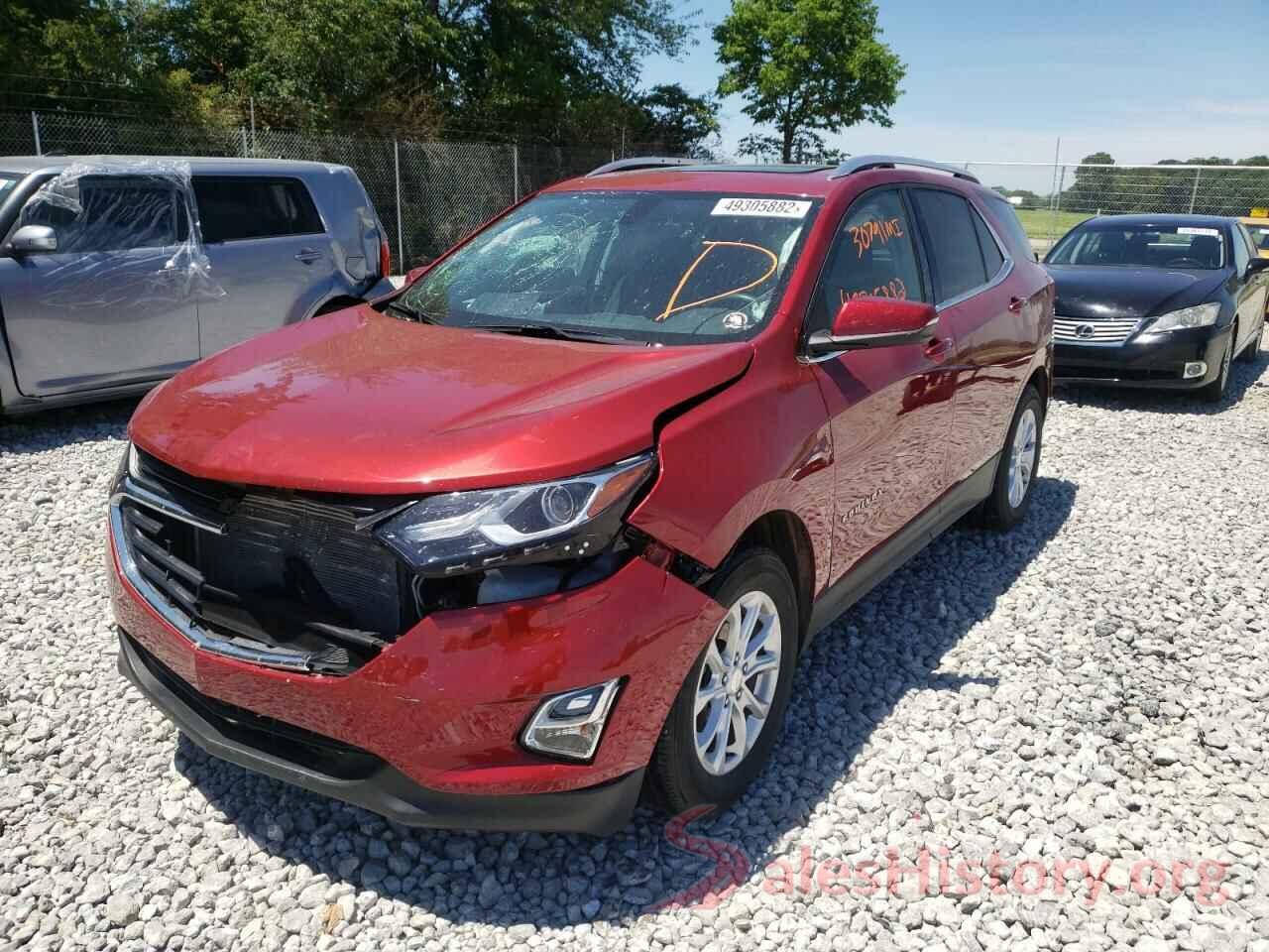 3GNAXUEV9KS677787 2019 CHEVROLET EQUINOX