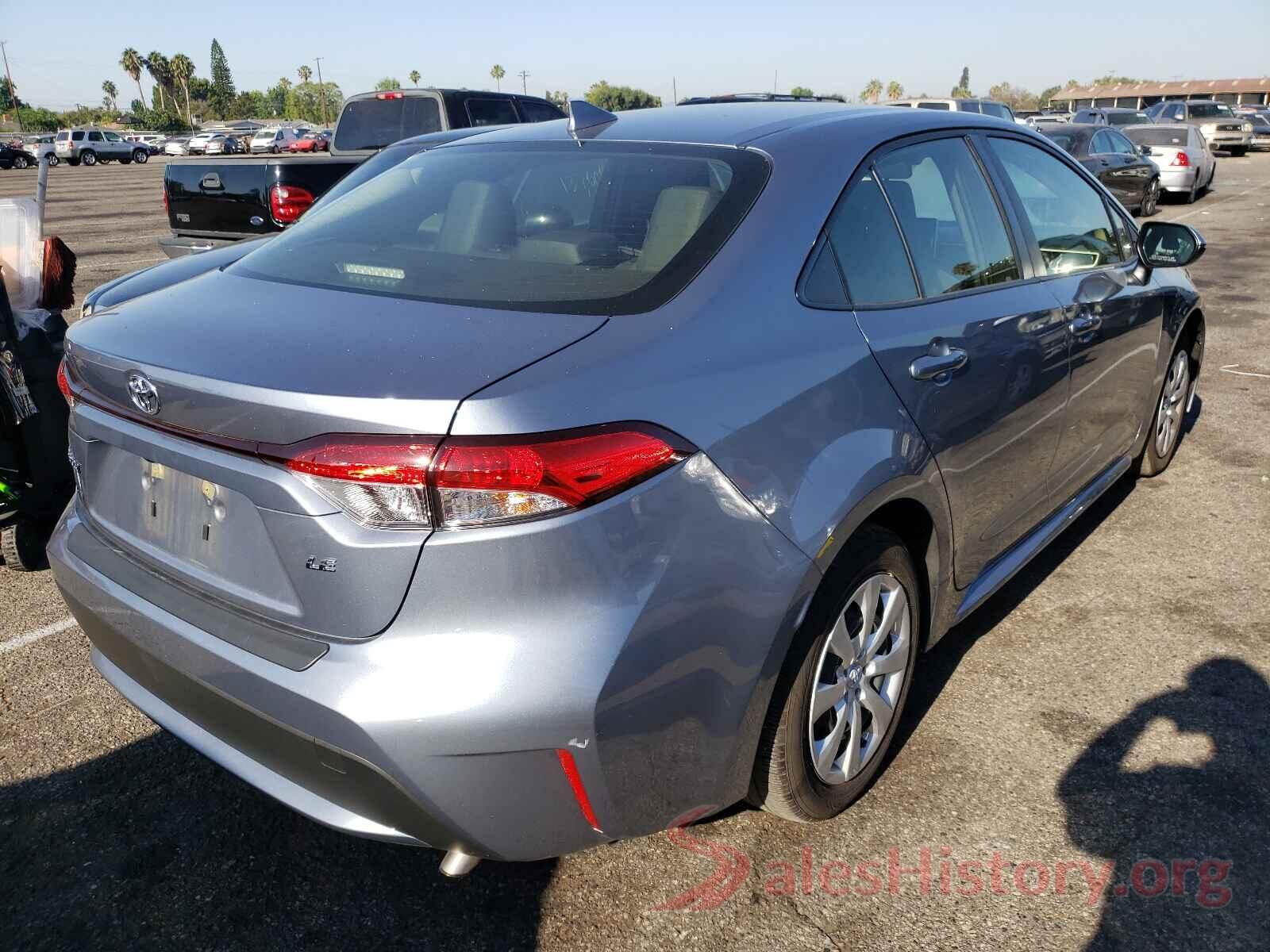 JTDEPRAE6LJ049301 2020 TOYOTA COROLLA