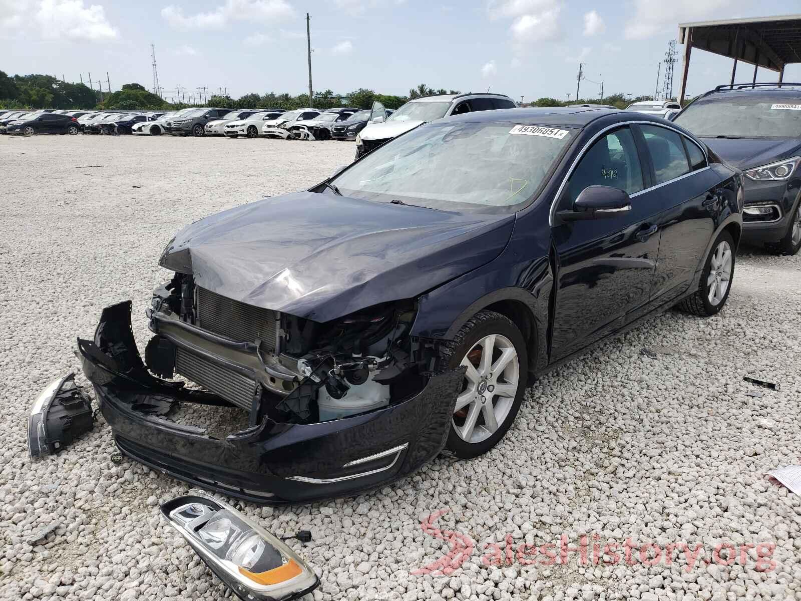 YV126MFK4G2413510 2016 VOLVO S60