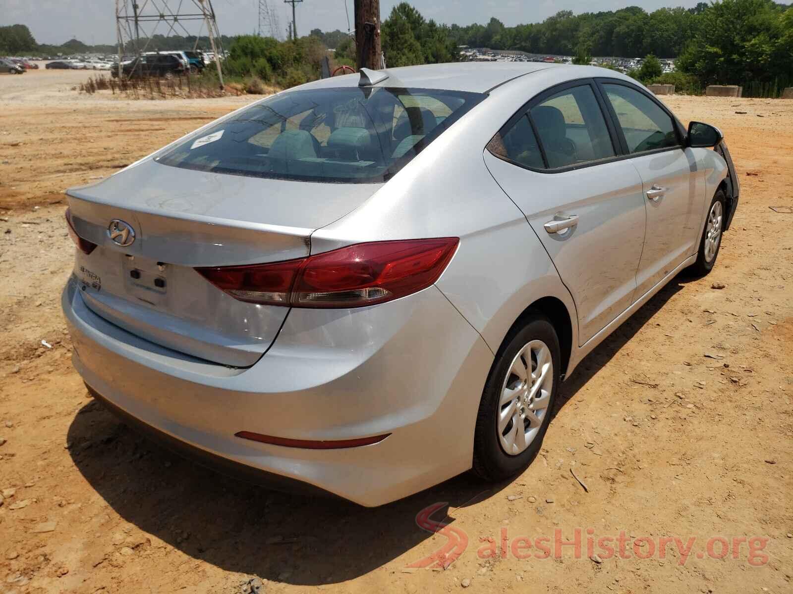 5NPD74LF2HH077150 2017 HYUNDAI ELANTRA