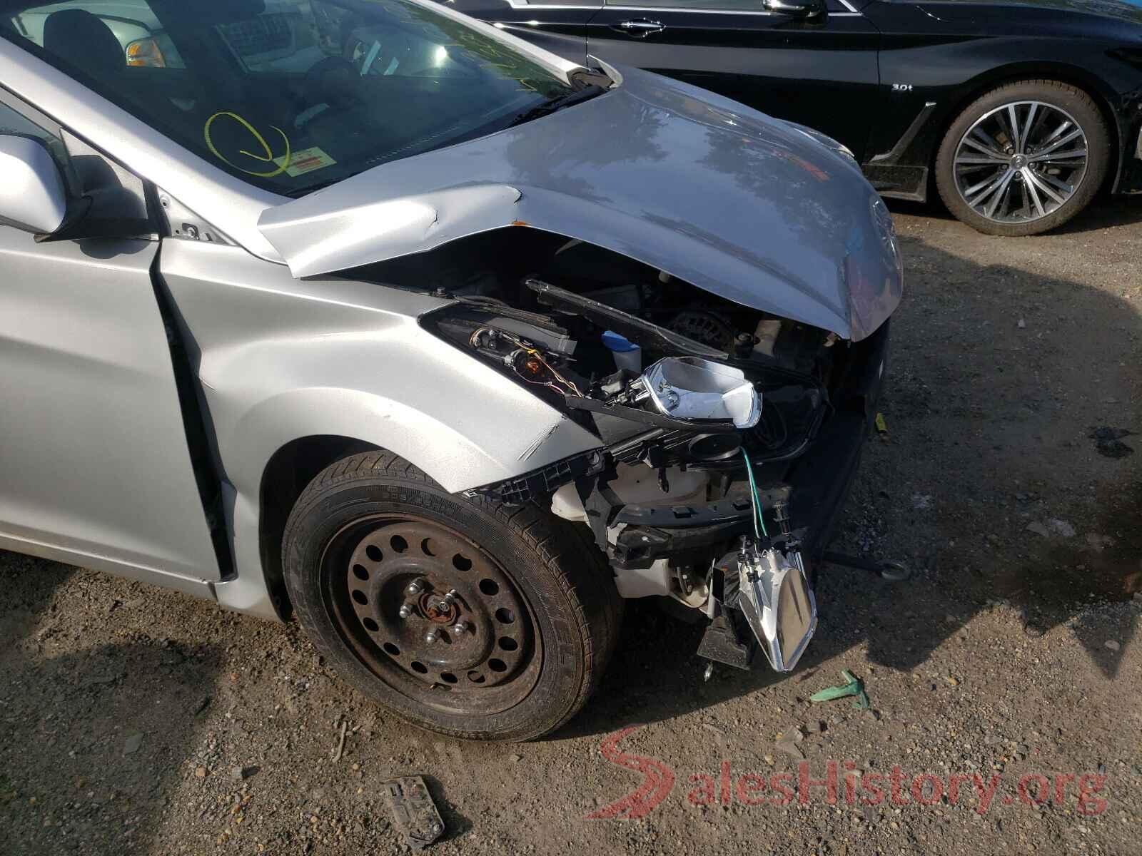 KMHDH4AE3GU561030 2016 HYUNDAI ELANTRA