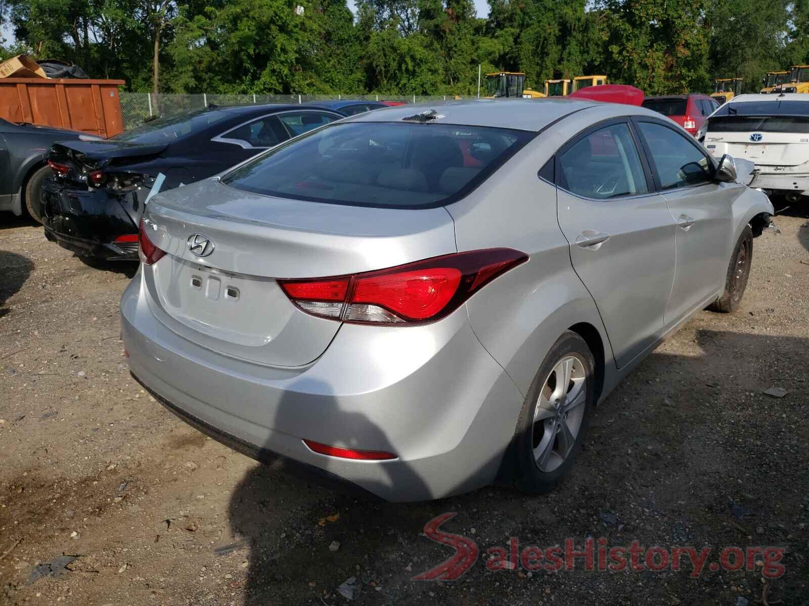 KMHDH4AE3GU561030 2016 HYUNDAI ELANTRA