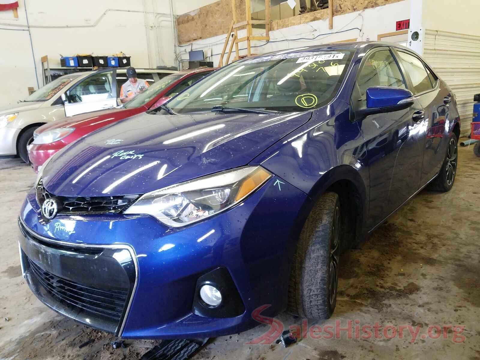 2T1BURHEXGC697274 2016 TOYOTA COROLLA