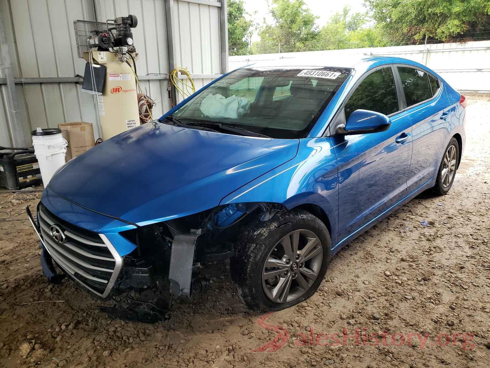 5NPD84LF3JH224868 2018 HYUNDAI ELANTRA