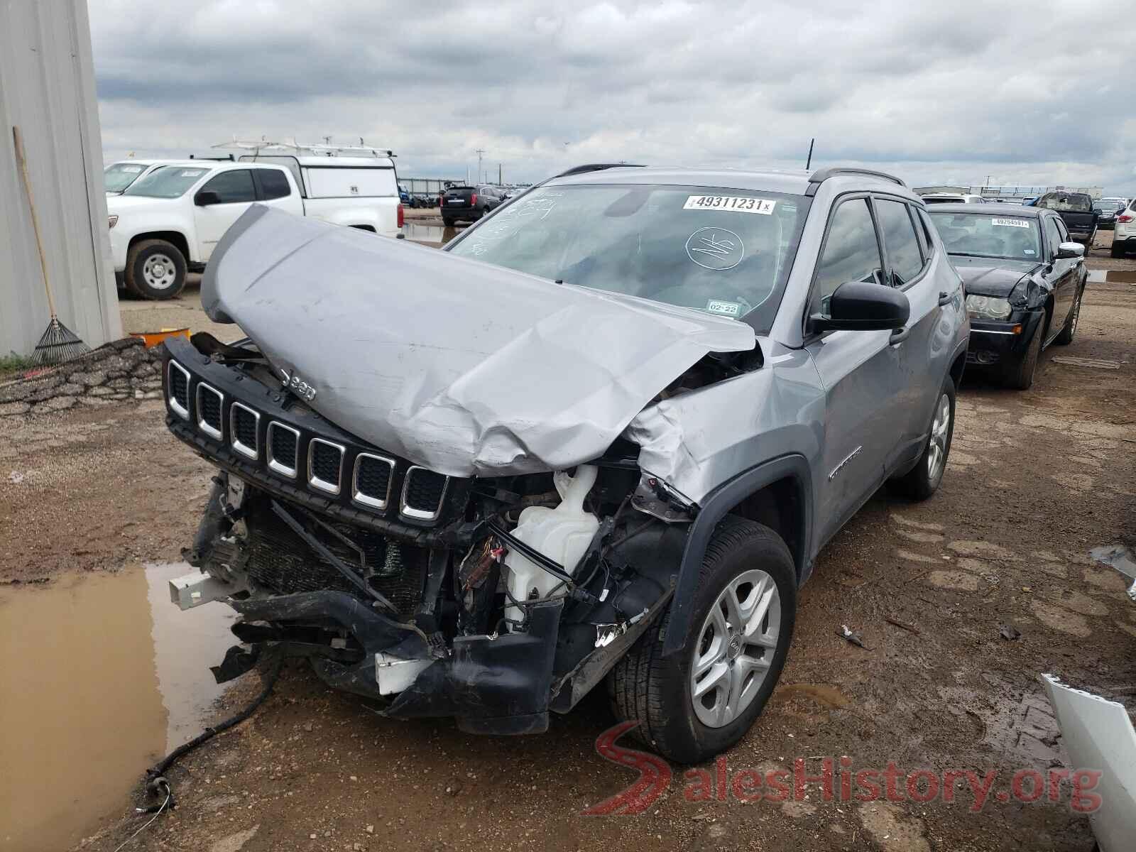 3C4NJCAB7HT668509 2017 JEEP COMPASS