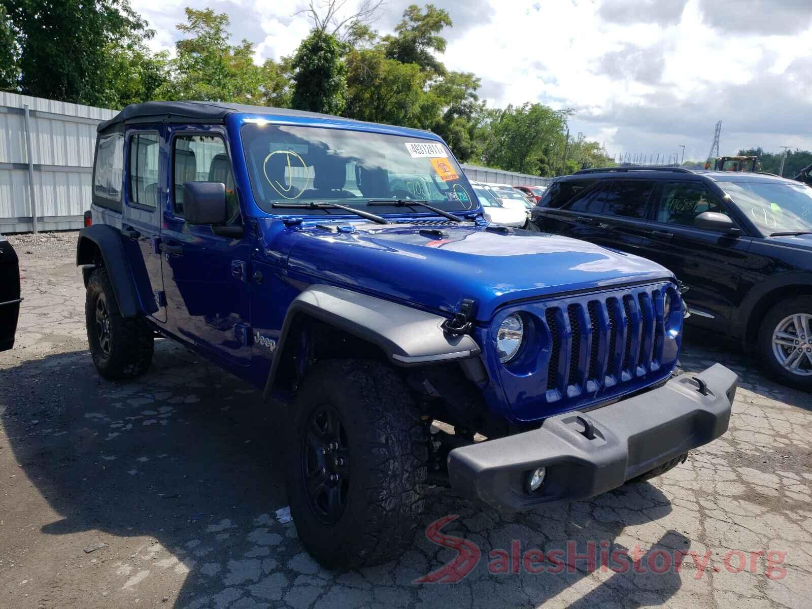 1C4HJXDN7LW217707 2020 JEEP WRANGLER