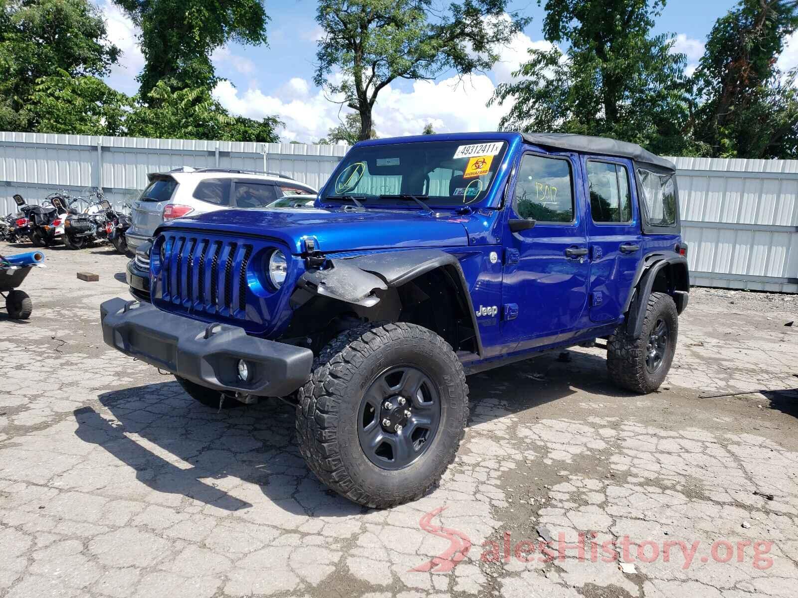 1C4HJXDN7LW217707 2020 JEEP WRANGLER