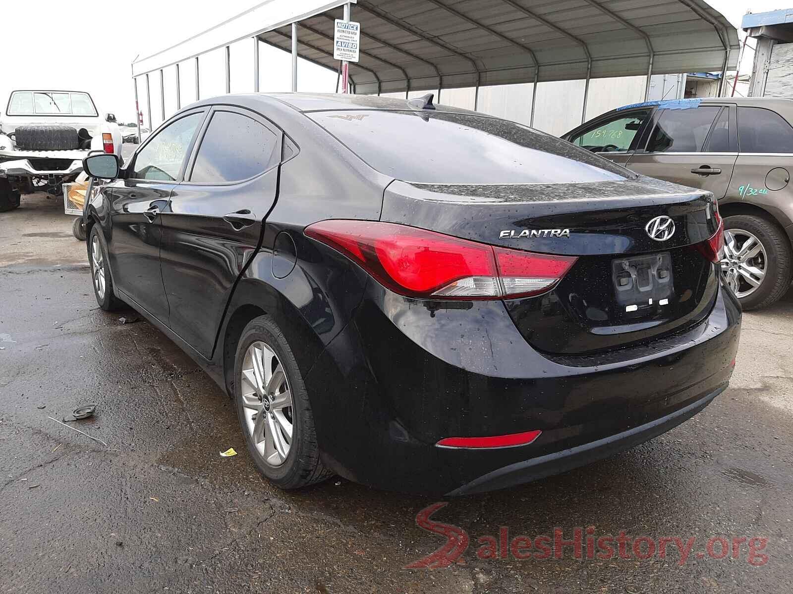 KMHDH4AE6GU583748 2016 HYUNDAI ELANTRA