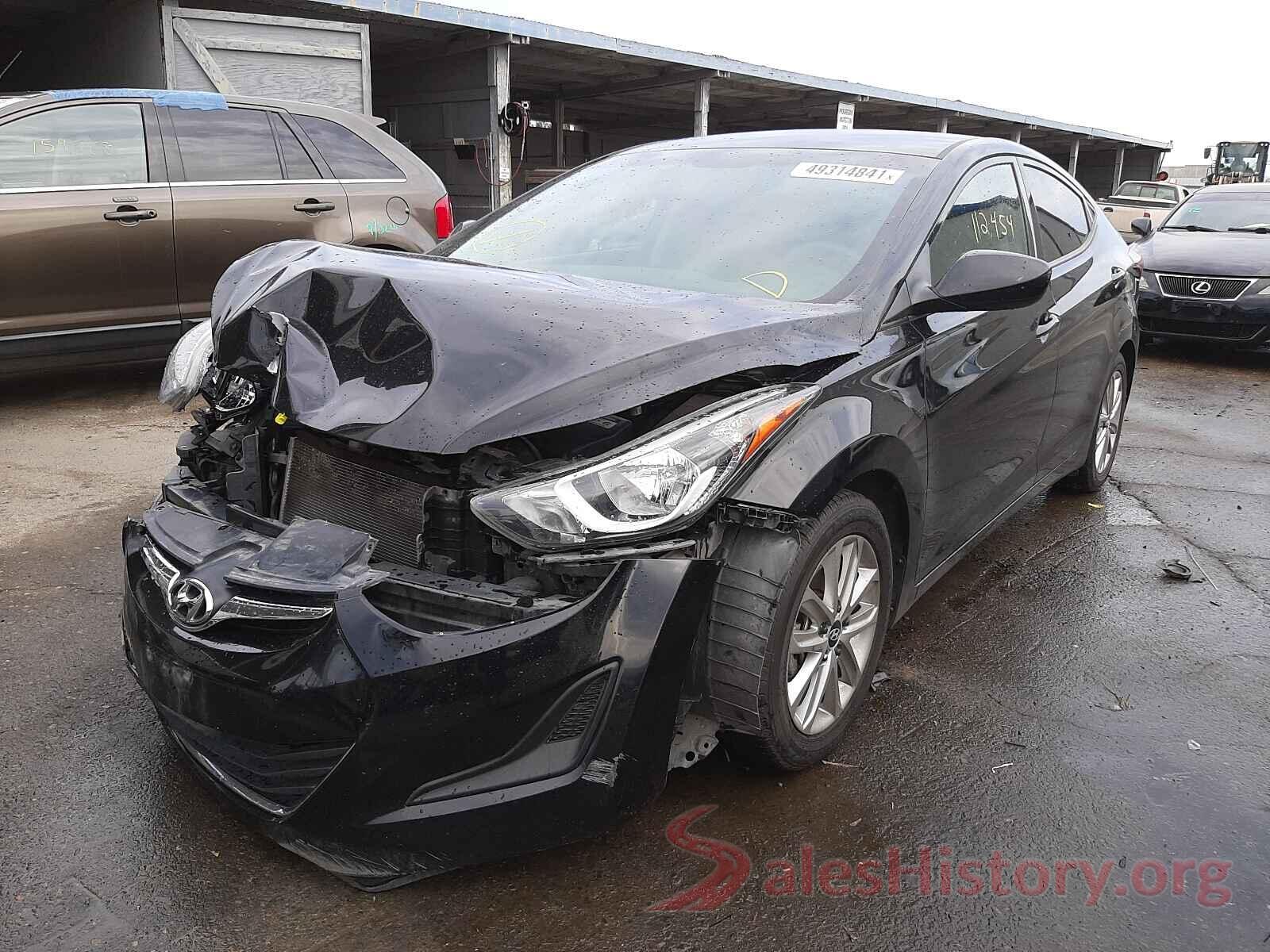 KMHDH4AE6GU583748 2016 HYUNDAI ELANTRA