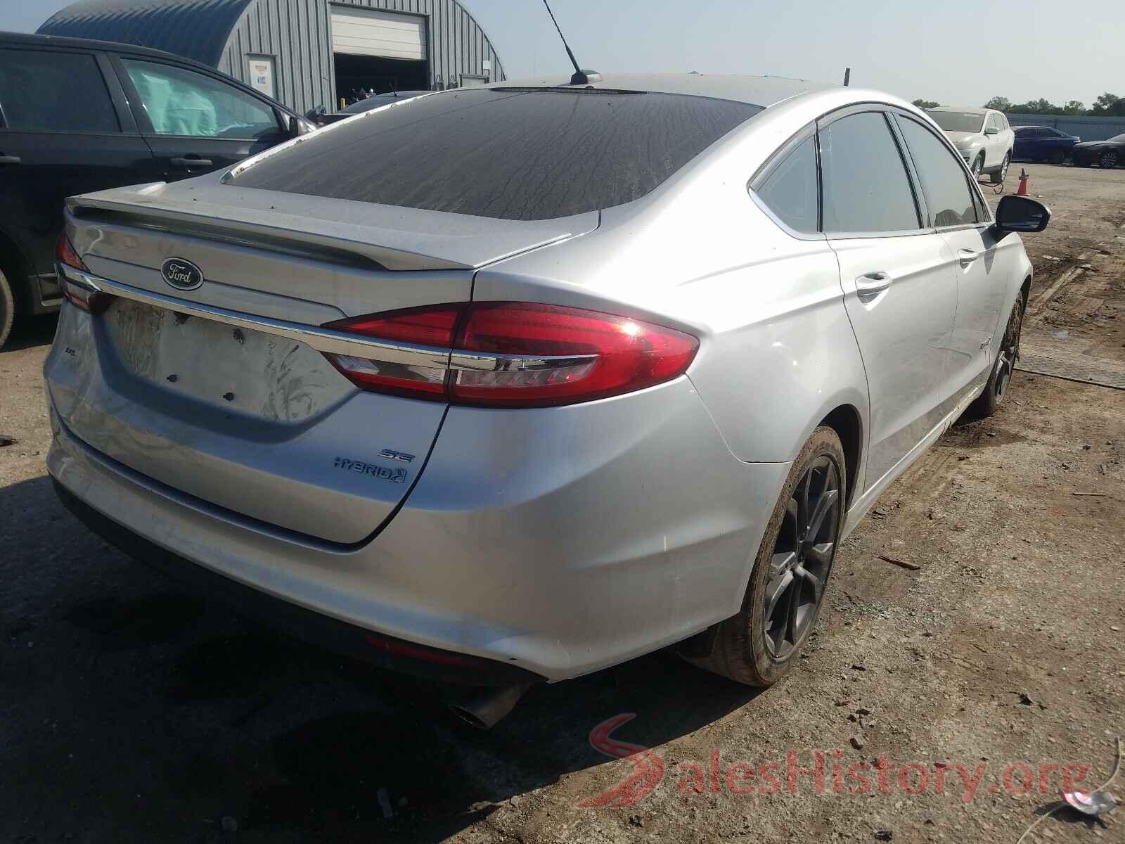 3FA6P0LU7JR116291 2018 FORD FUSION