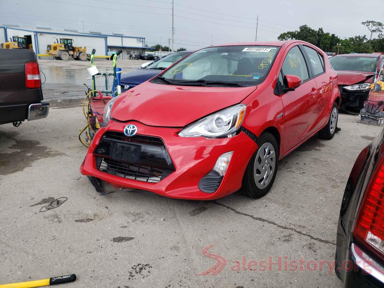 JTDKDTB38G1121028 2016 TOYOTA PRIUS