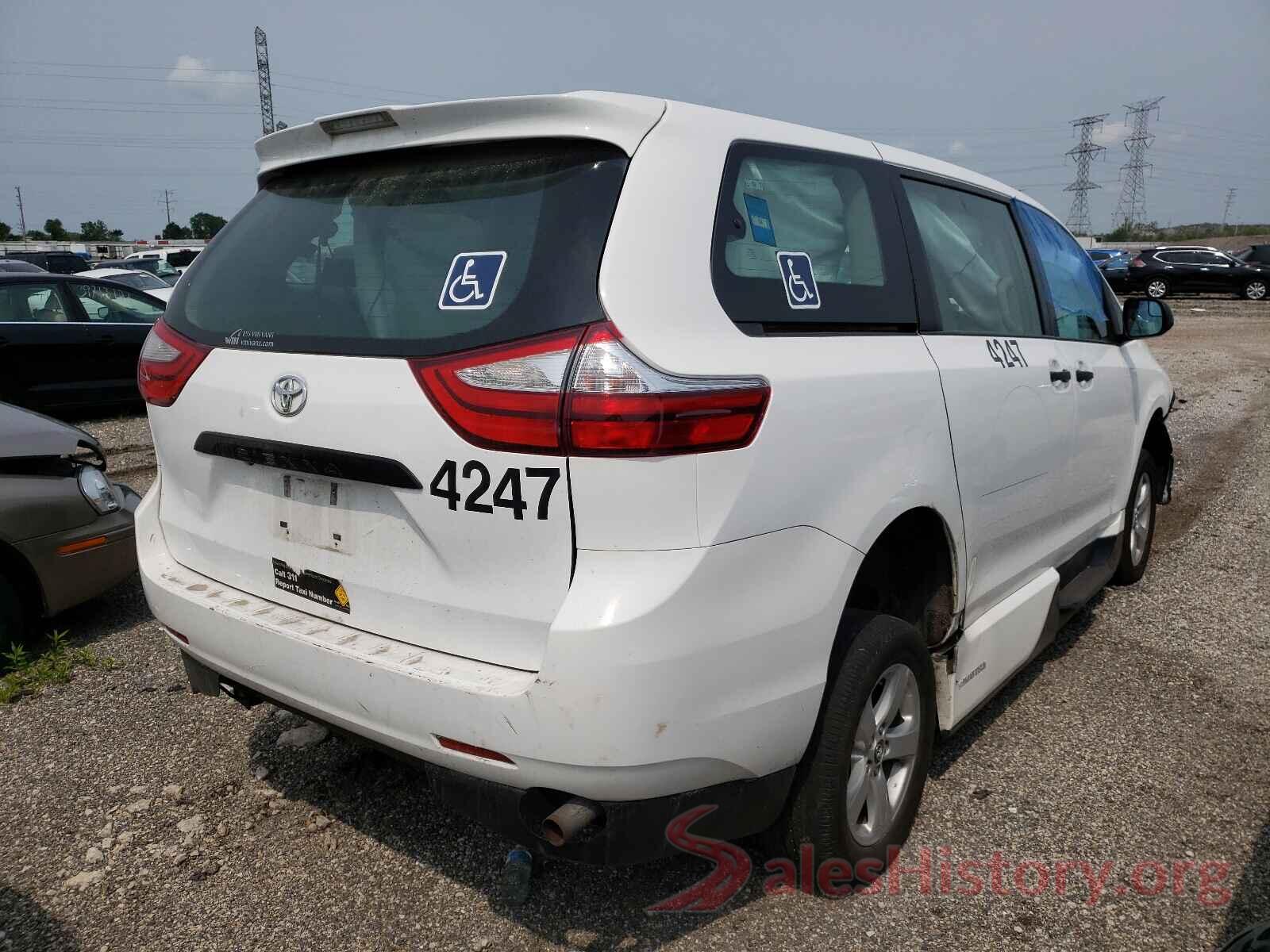 5TDZZ3DC9JS949774 2018 TOYOTA SIENNA