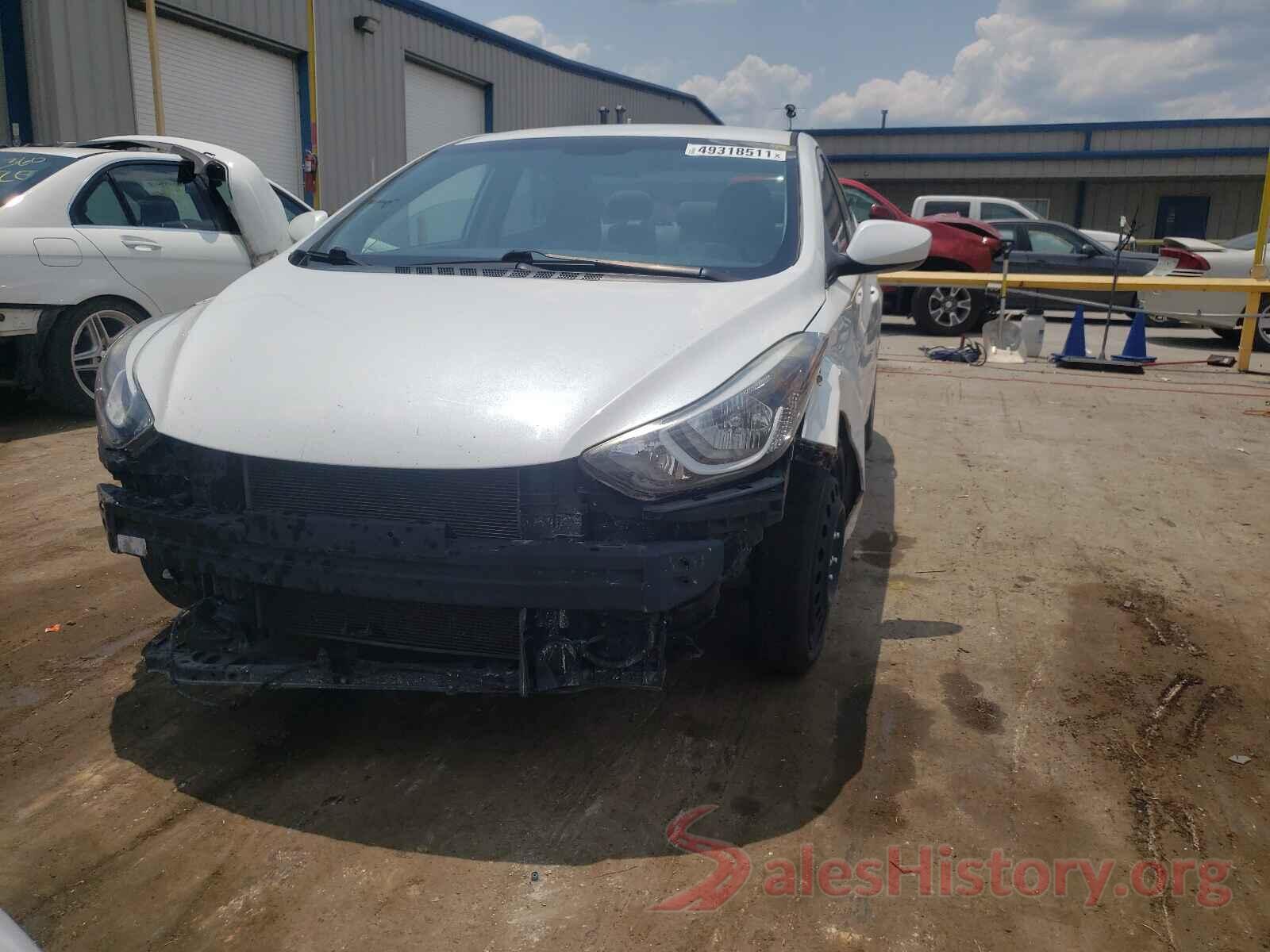 5NPDH4AE8GH777597 2016 HYUNDAI ELANTRA