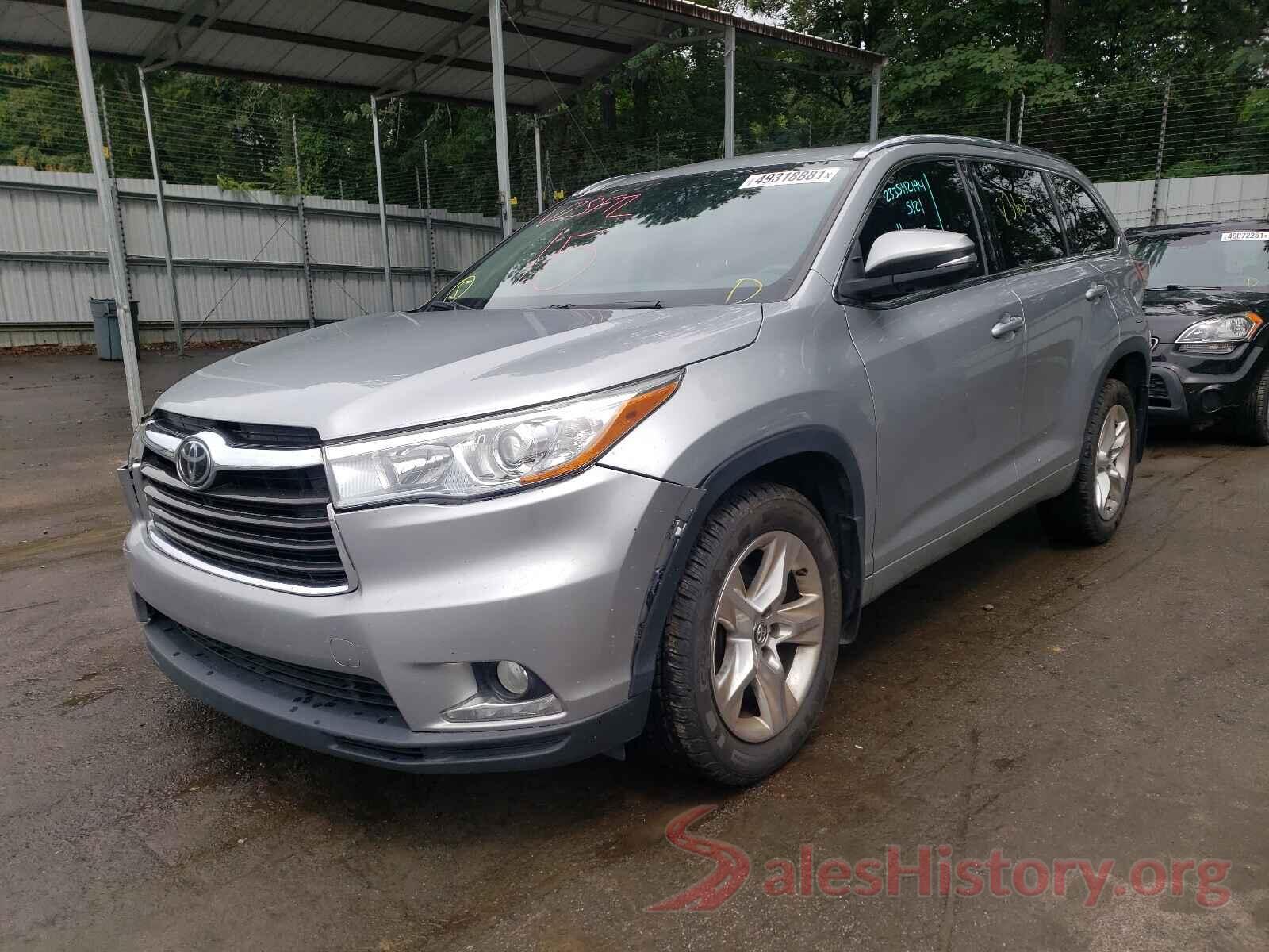 5TDDKRFH6GS255644 2016 TOYOTA HIGHLANDER