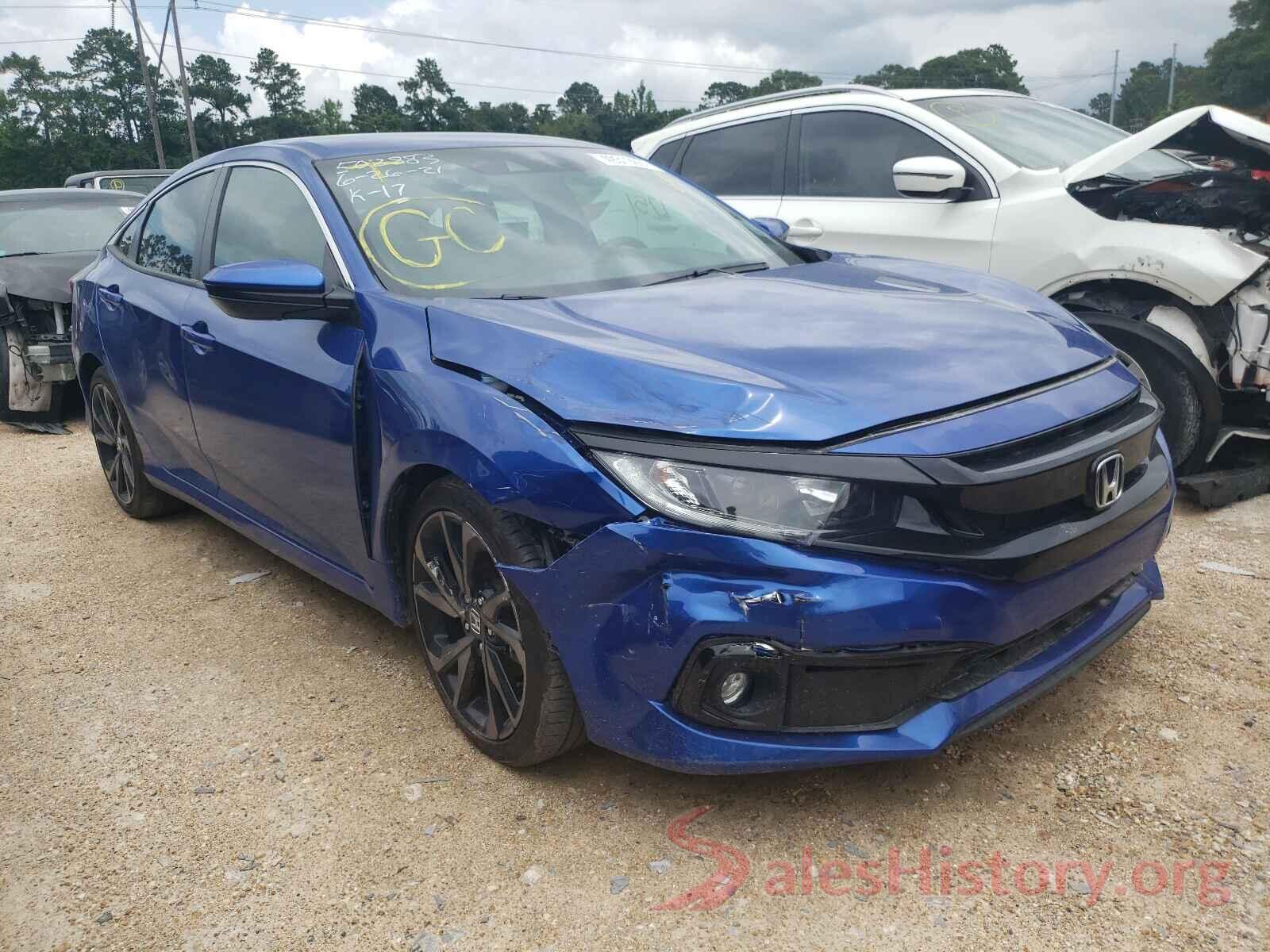 2HGFC2F8XMH502883 2021 HONDA CIVIC