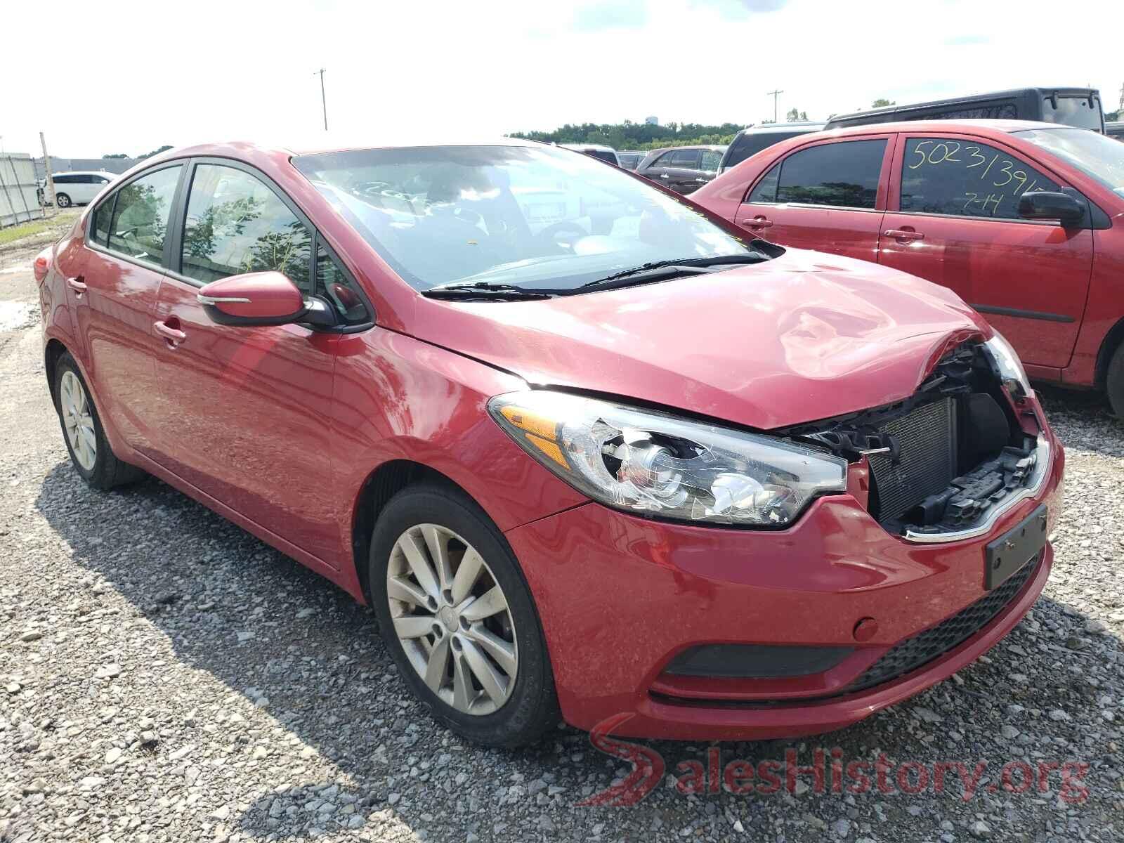 KNAFX4A60G5502436 2016 KIA FORTE