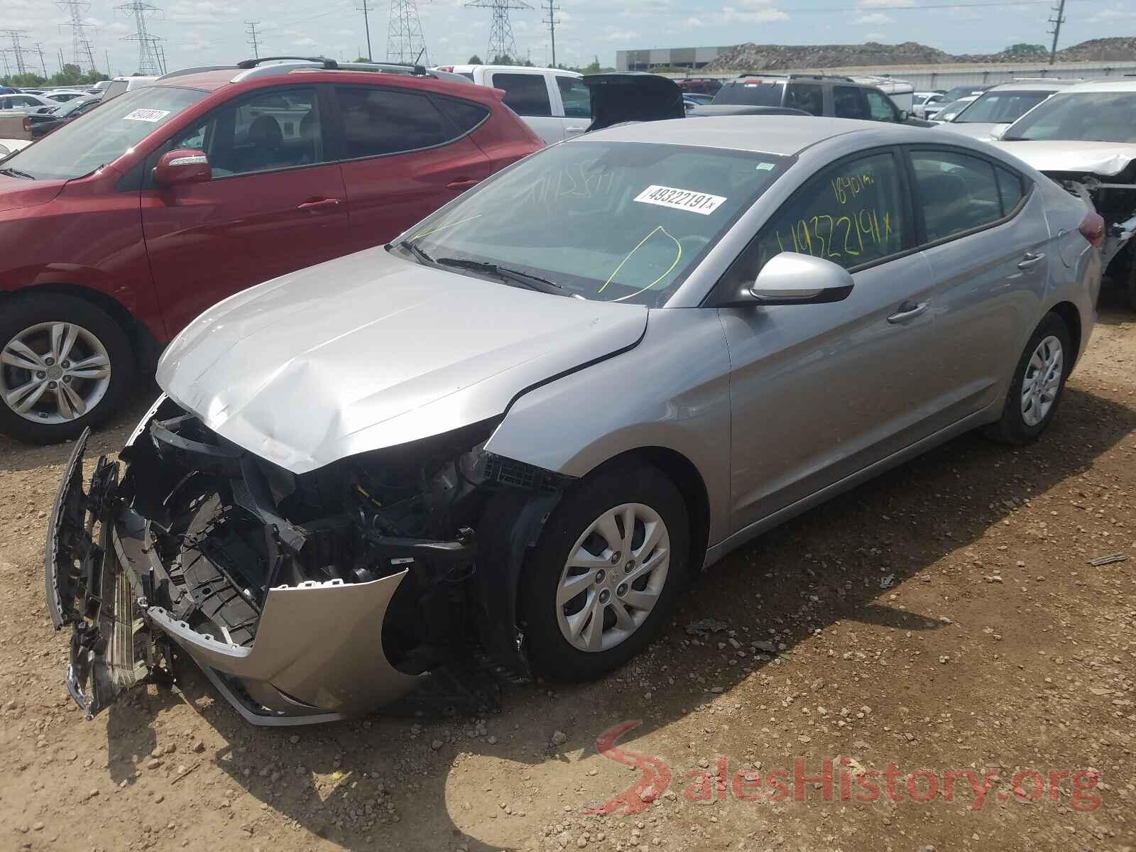 5NPD74LF3LH555598 2020 HYUNDAI ELANTRA