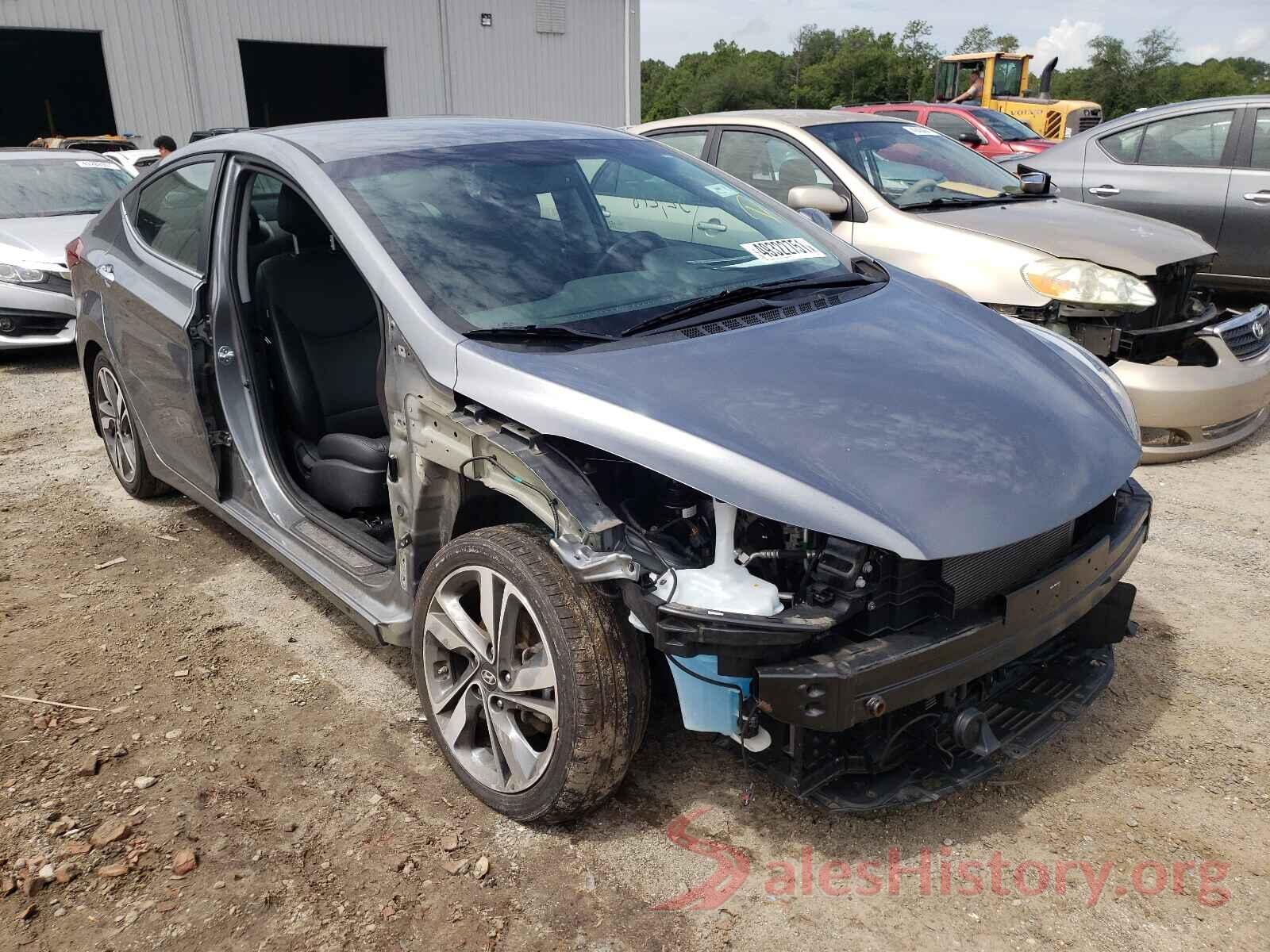 KMHDH4AE3GU586817 2016 HYUNDAI ELANTRA