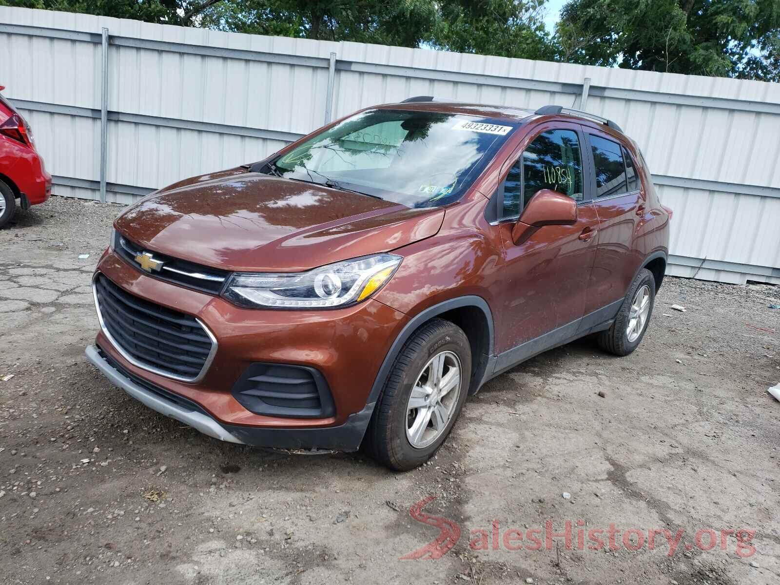 3GNCJPSB2KL261452 2019 CHEVROLET TRAX