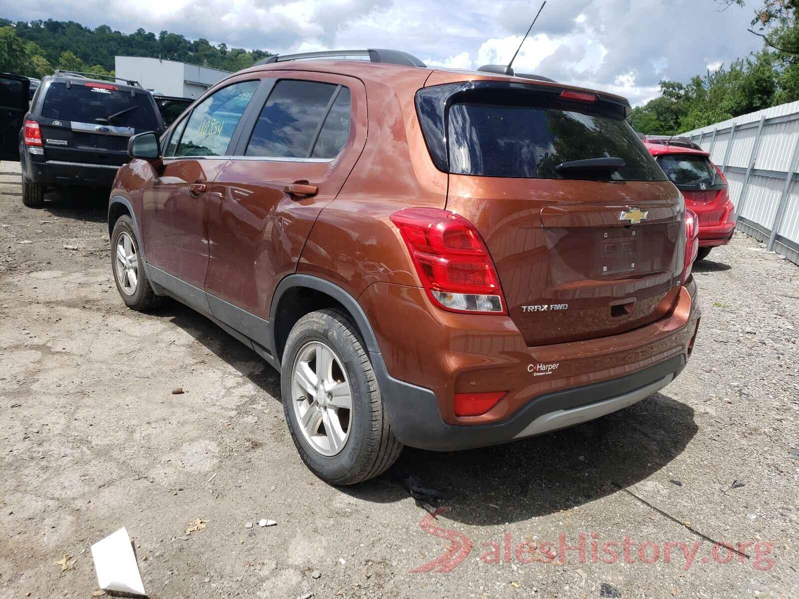 3GNCJPSB2KL261452 2019 CHEVROLET TRAX