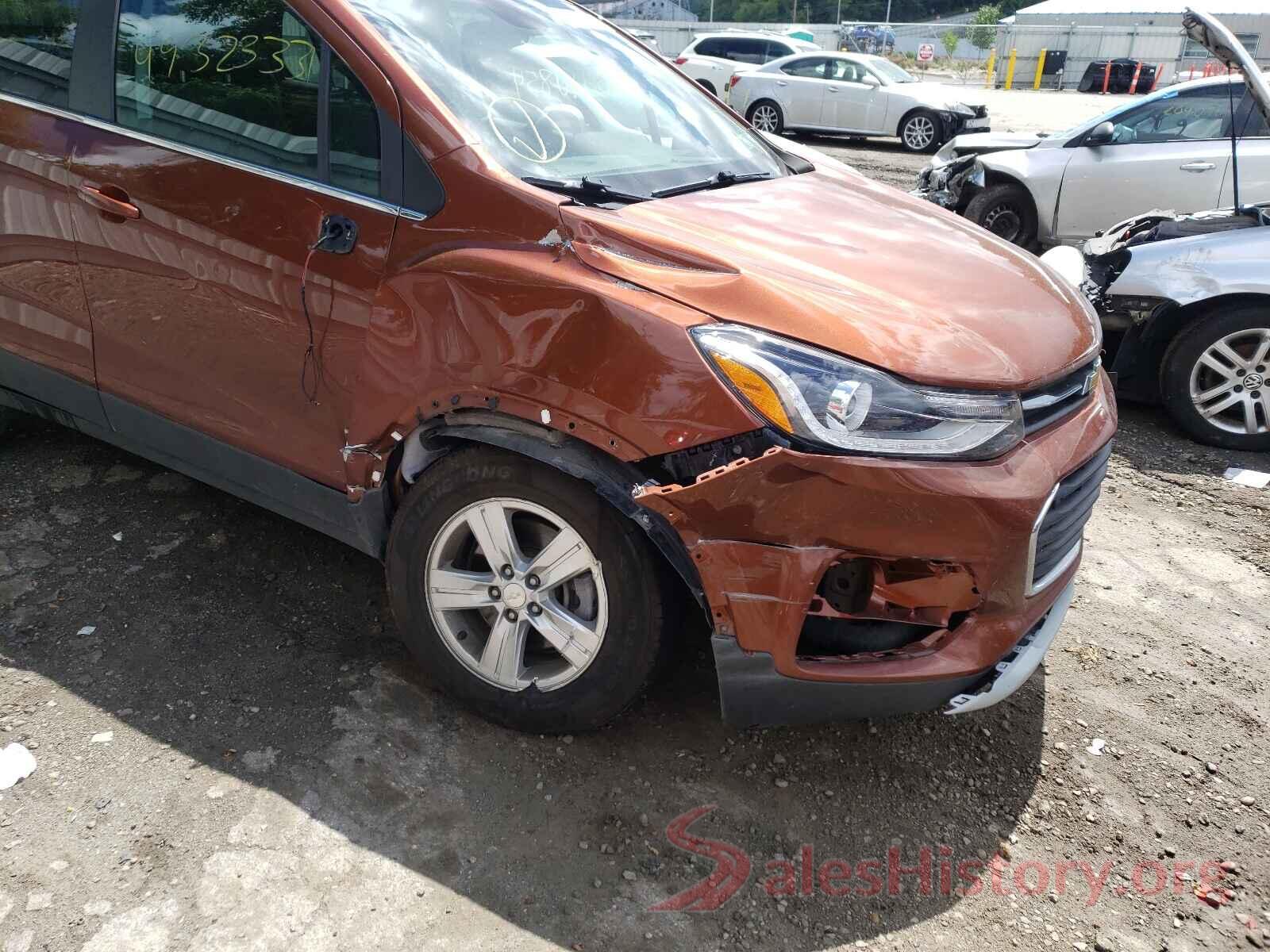 3GNCJPSB2KL261452 2019 CHEVROLET TRAX