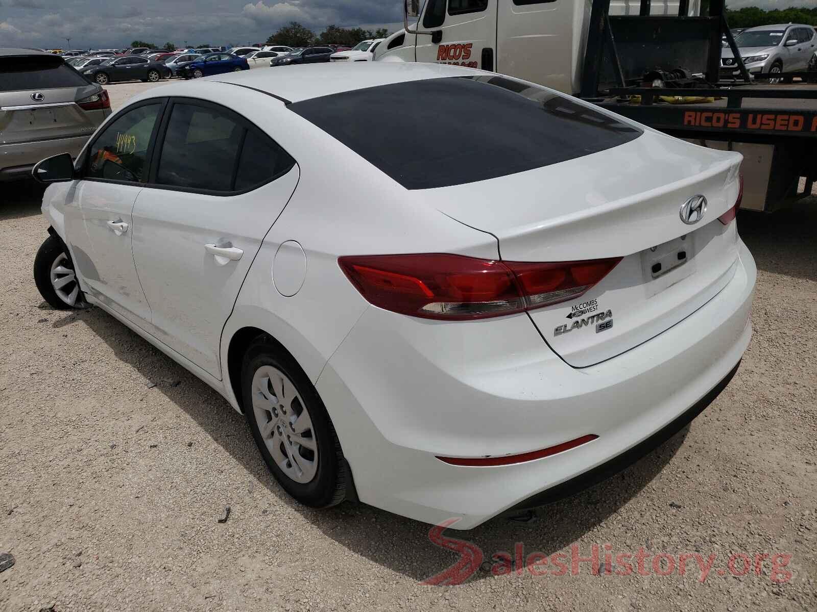 5NPD74LF1JH298941 2018 HYUNDAI ELANTRA