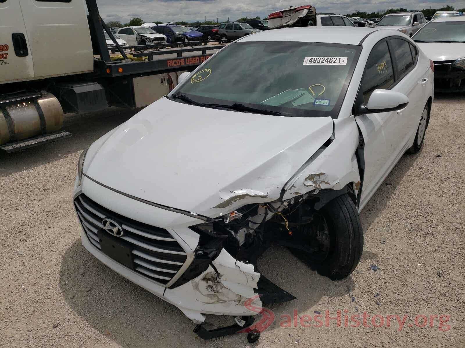 5NPD74LF1JH298941 2018 HYUNDAI ELANTRA