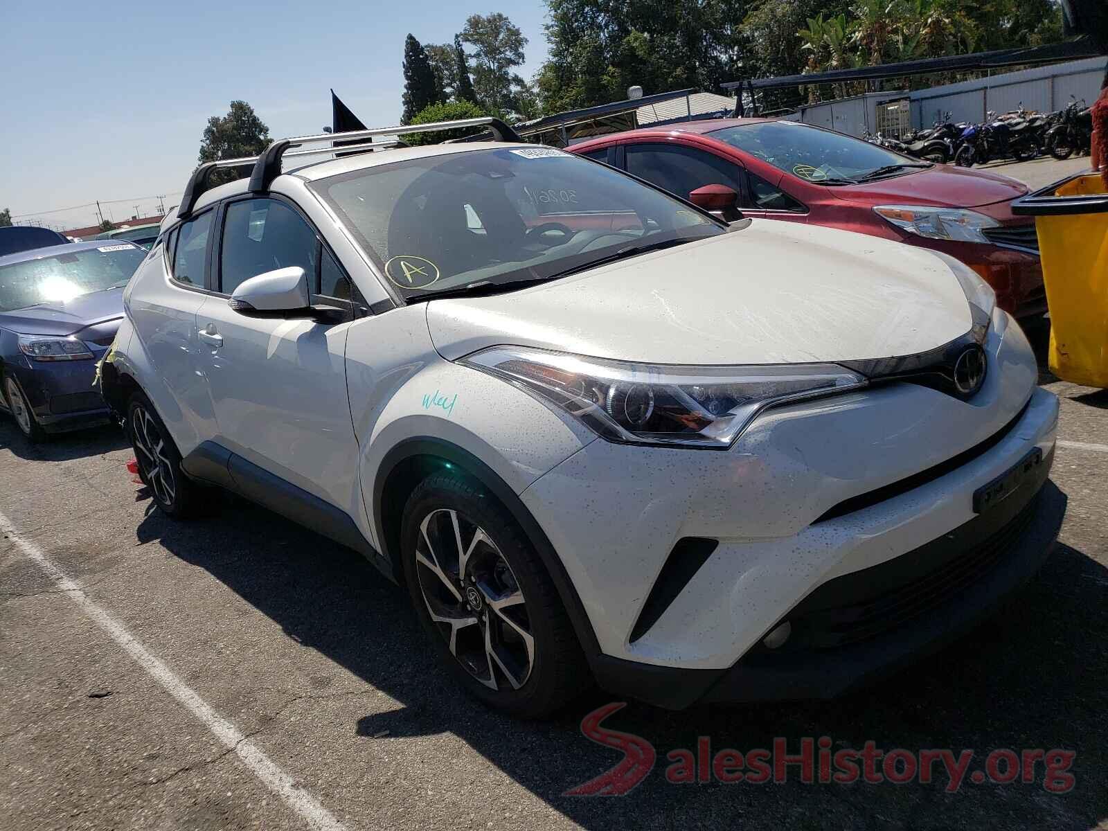 NMTKHMBX7JR054332 2018 TOYOTA C-HR