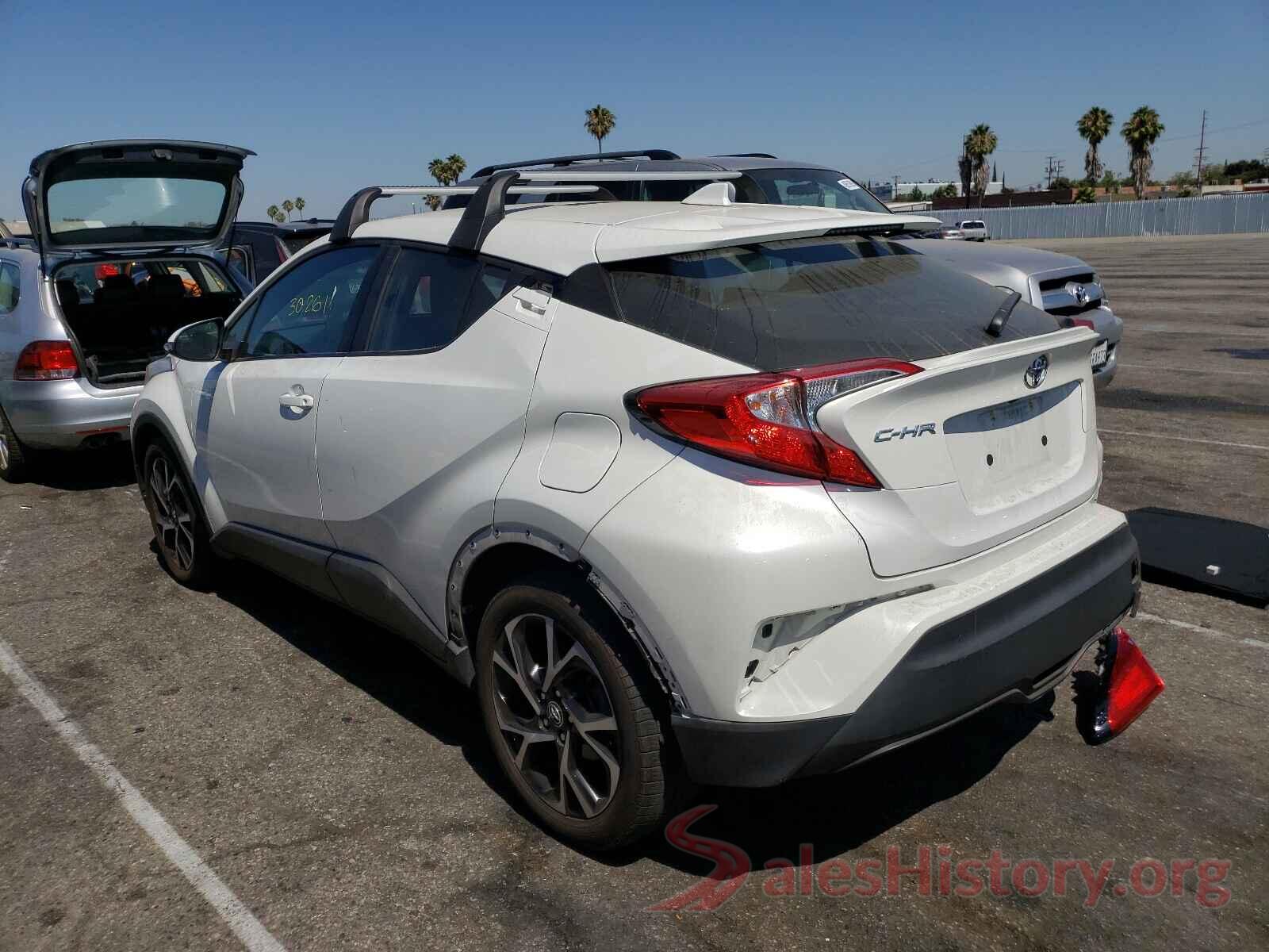 NMTKHMBX7JR054332 2018 TOYOTA C-HR