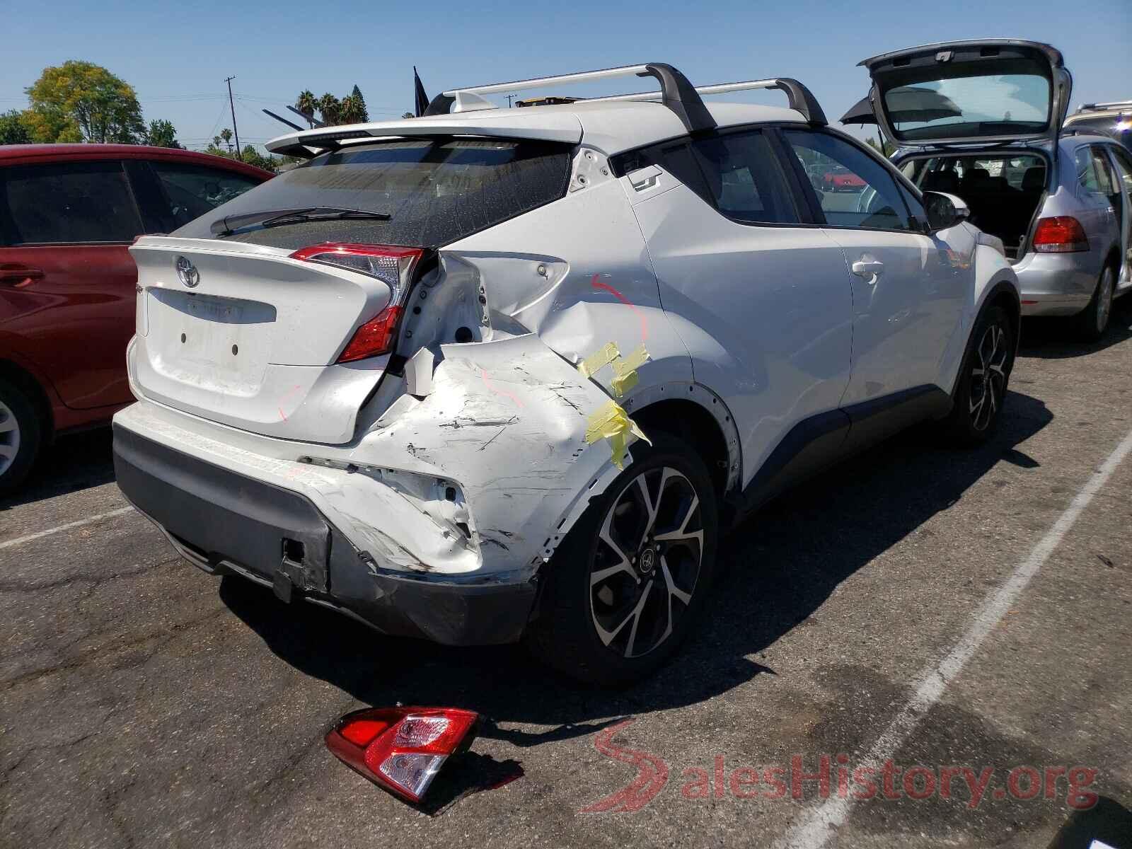 NMTKHMBX7JR054332 2018 TOYOTA C-HR