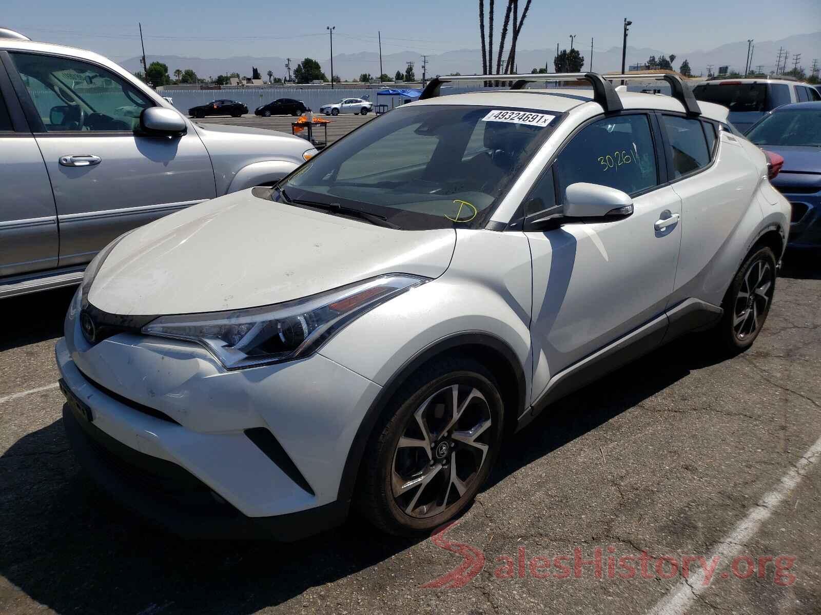 NMTKHMBX7JR054332 2018 TOYOTA C-HR