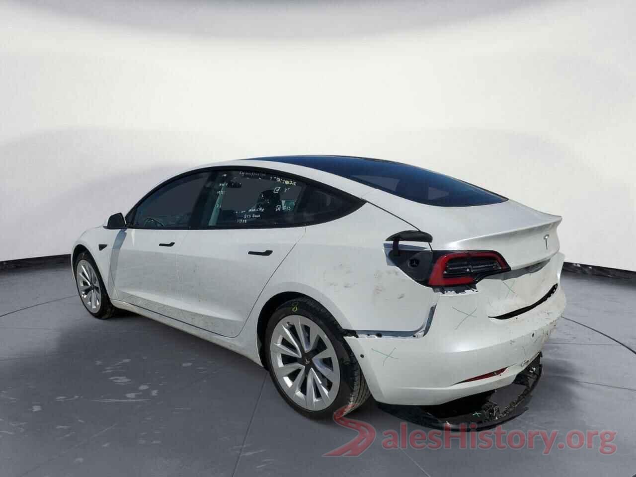 5YJ3E1EA0NF371626 2022 TESLA MODEL 3