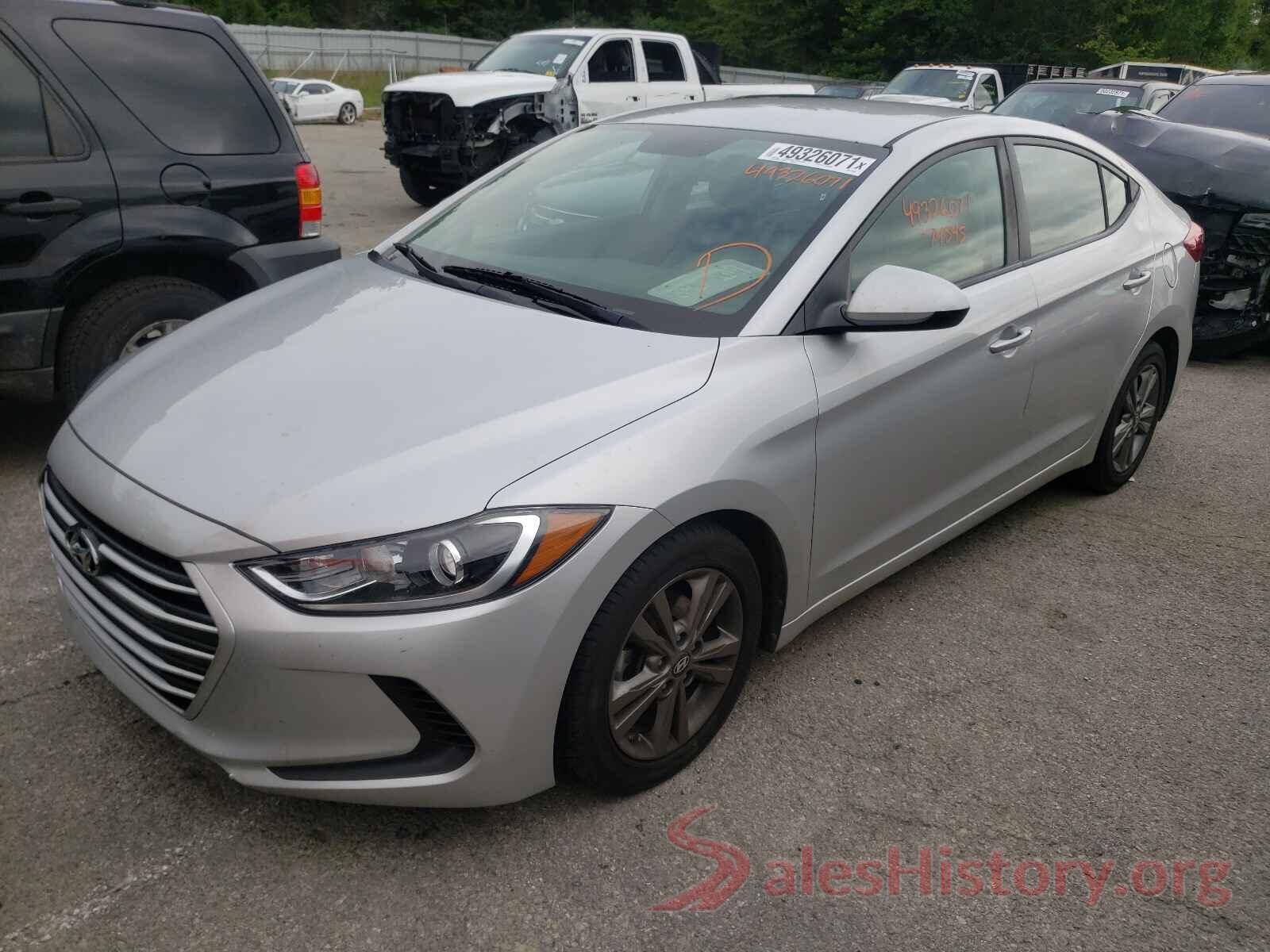 5NPD84LF4HH088180 2017 HYUNDAI ELANTRA