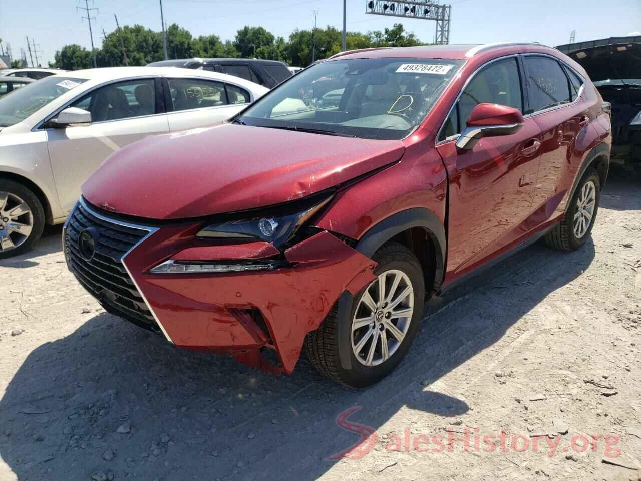 JTJDARDZXL2234907 2020 LEXUS NX