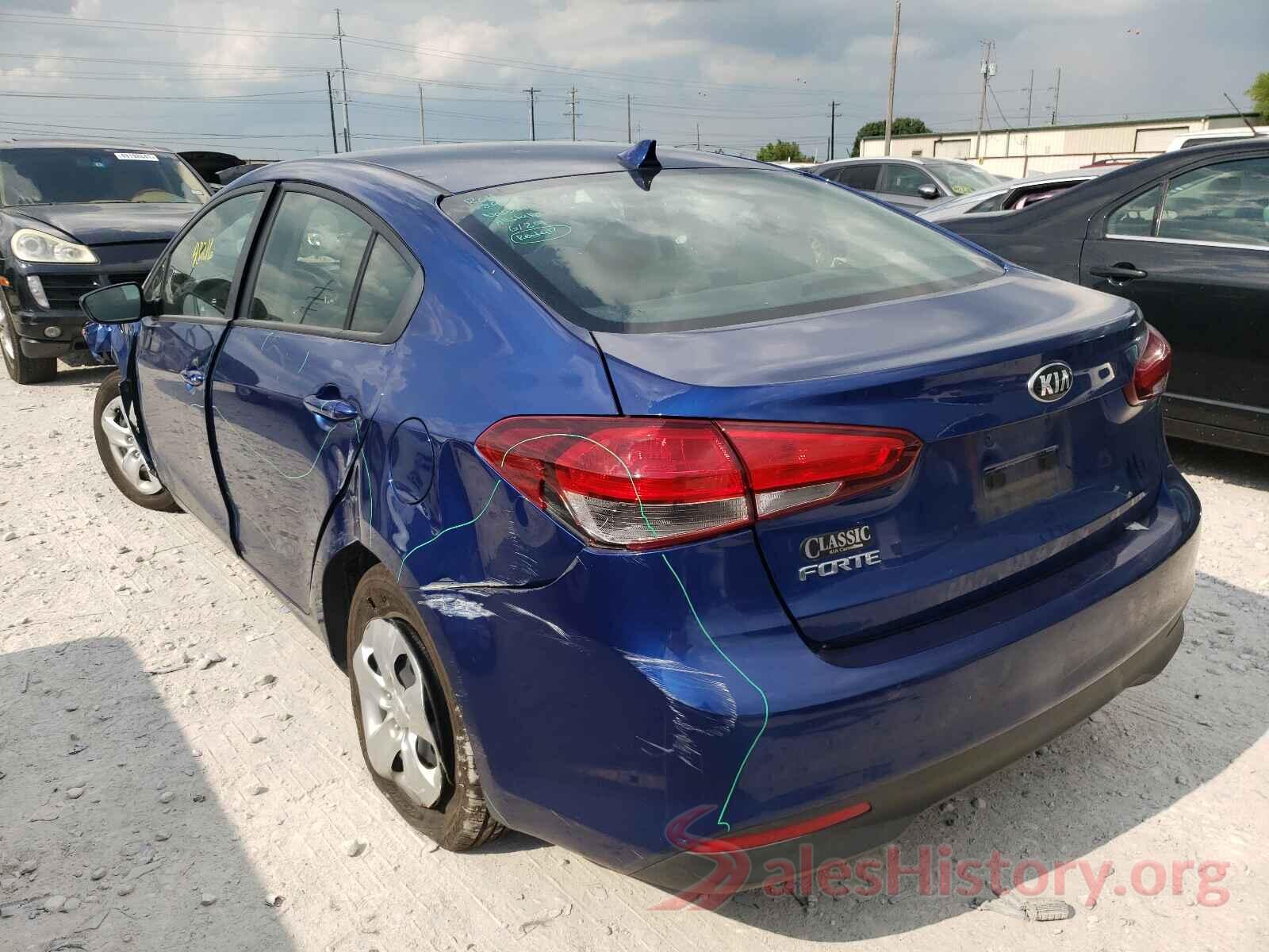 3KPFK4A70JE226894 2018 KIA FORTE