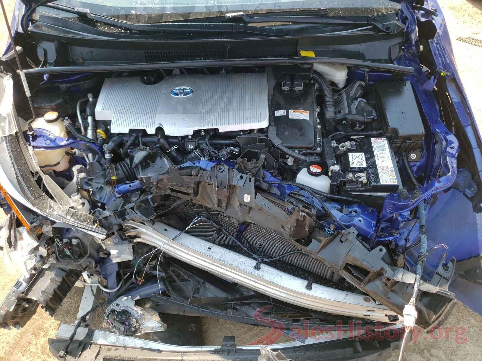 JTDKBRFU3G3516802 2016 TOYOTA PRIUS