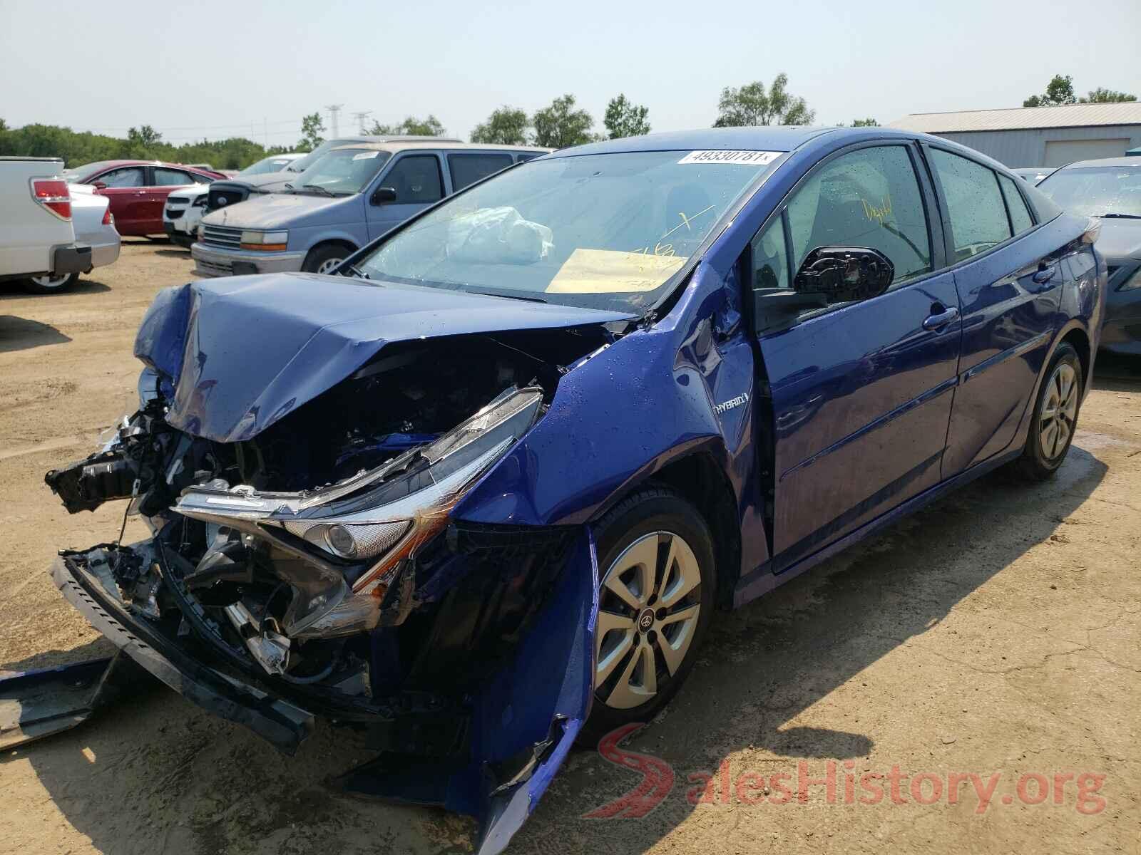 JTDKBRFU3G3516802 2016 TOYOTA PRIUS