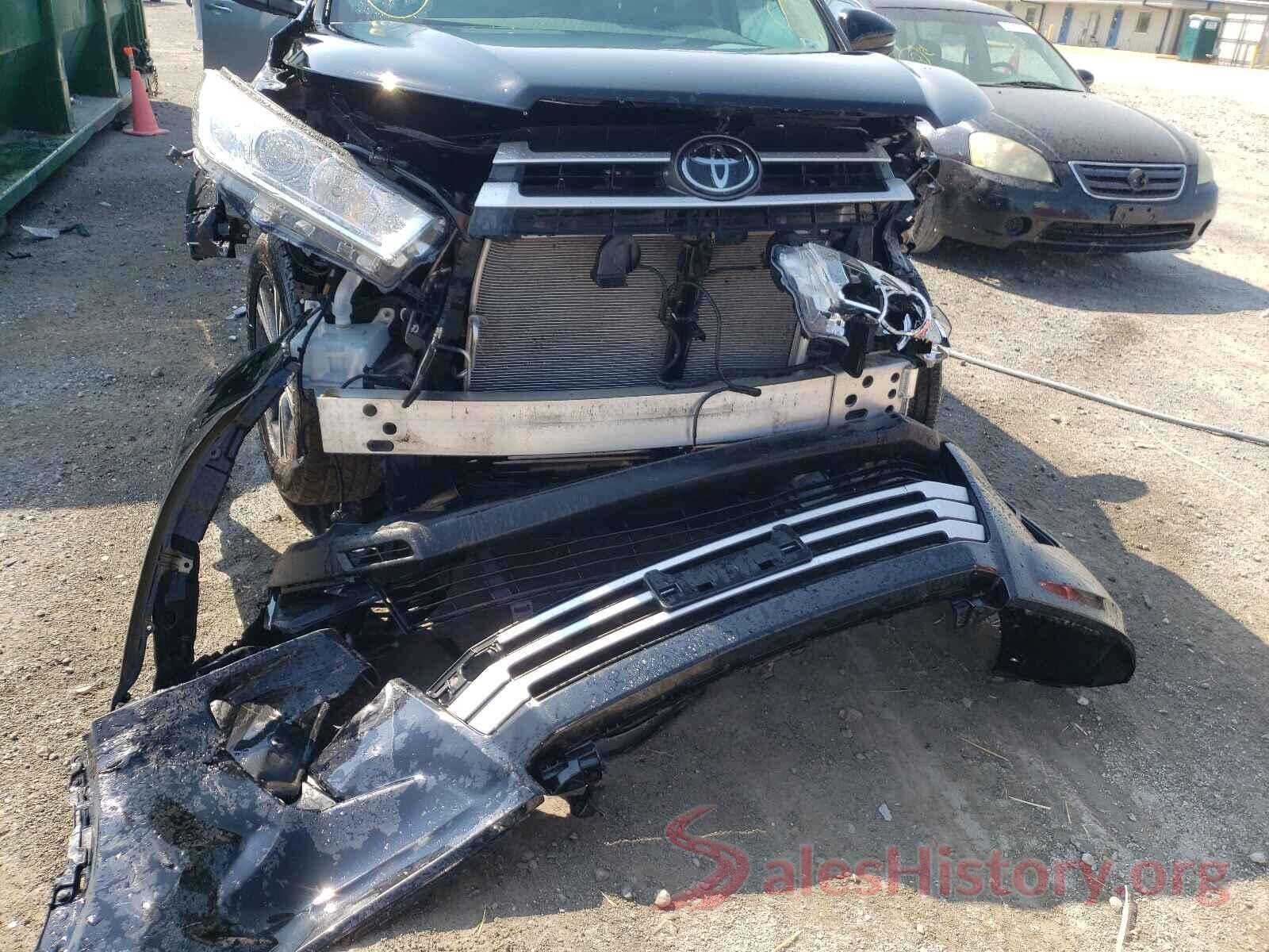 5TDBZRFH7KS962750 2019 TOYOTA HIGHLANDER