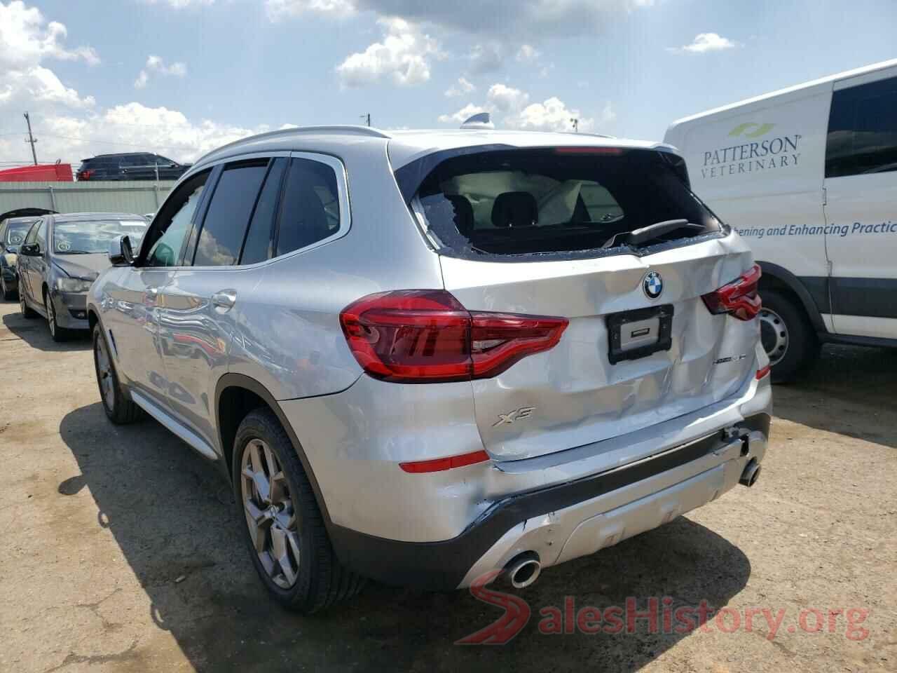 5UXTY5C04L9D17411 2020 BMW X3