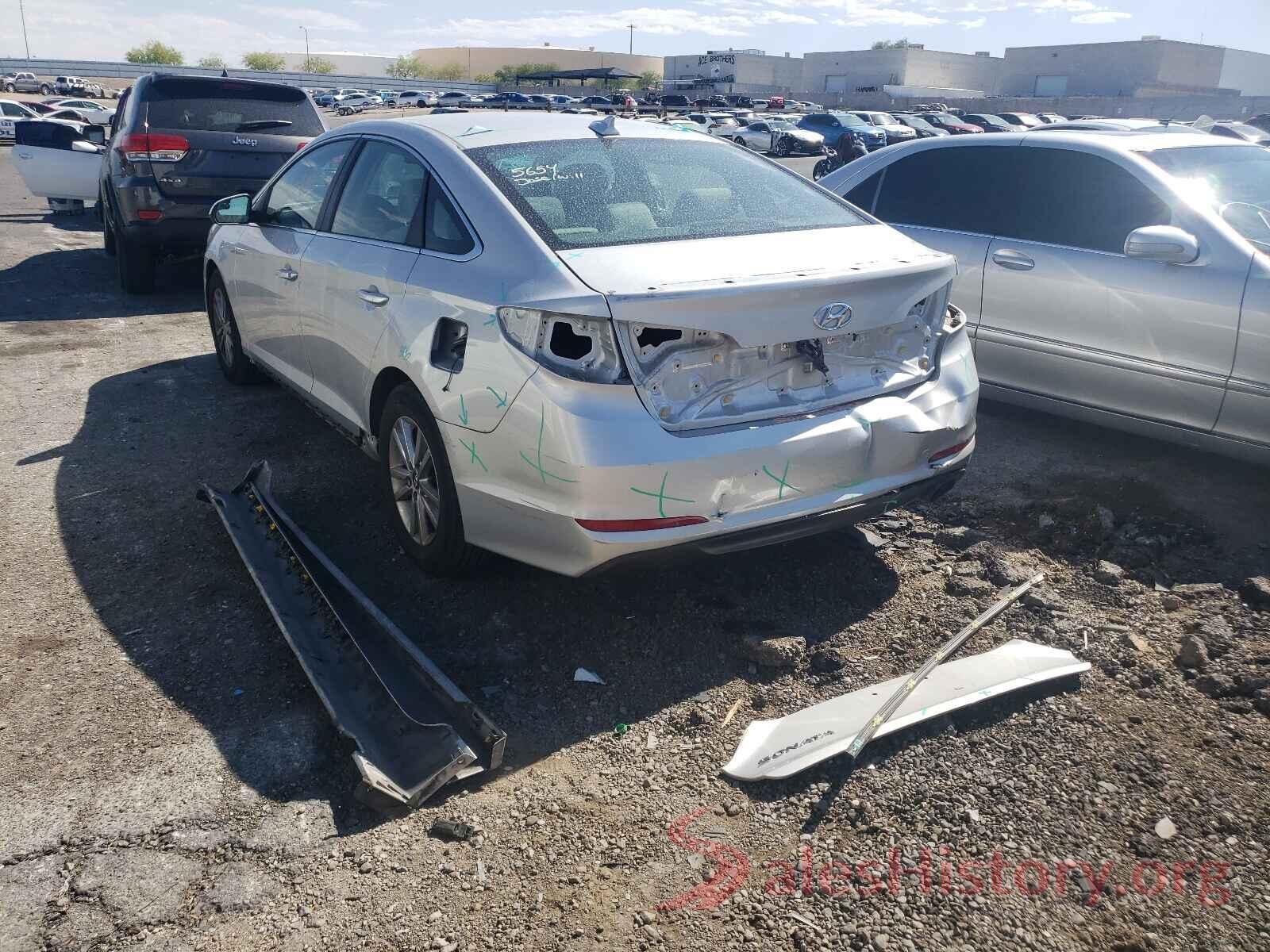 5NPE24AF9GH374243 2016 HYUNDAI SONATA