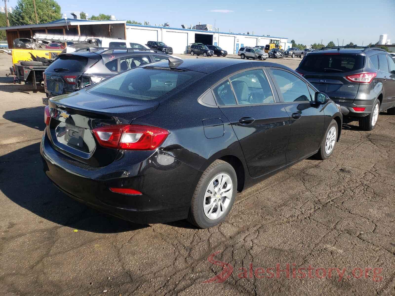 1G1BJ5SM9K7105545 2019 CHEVROLET CRUZE