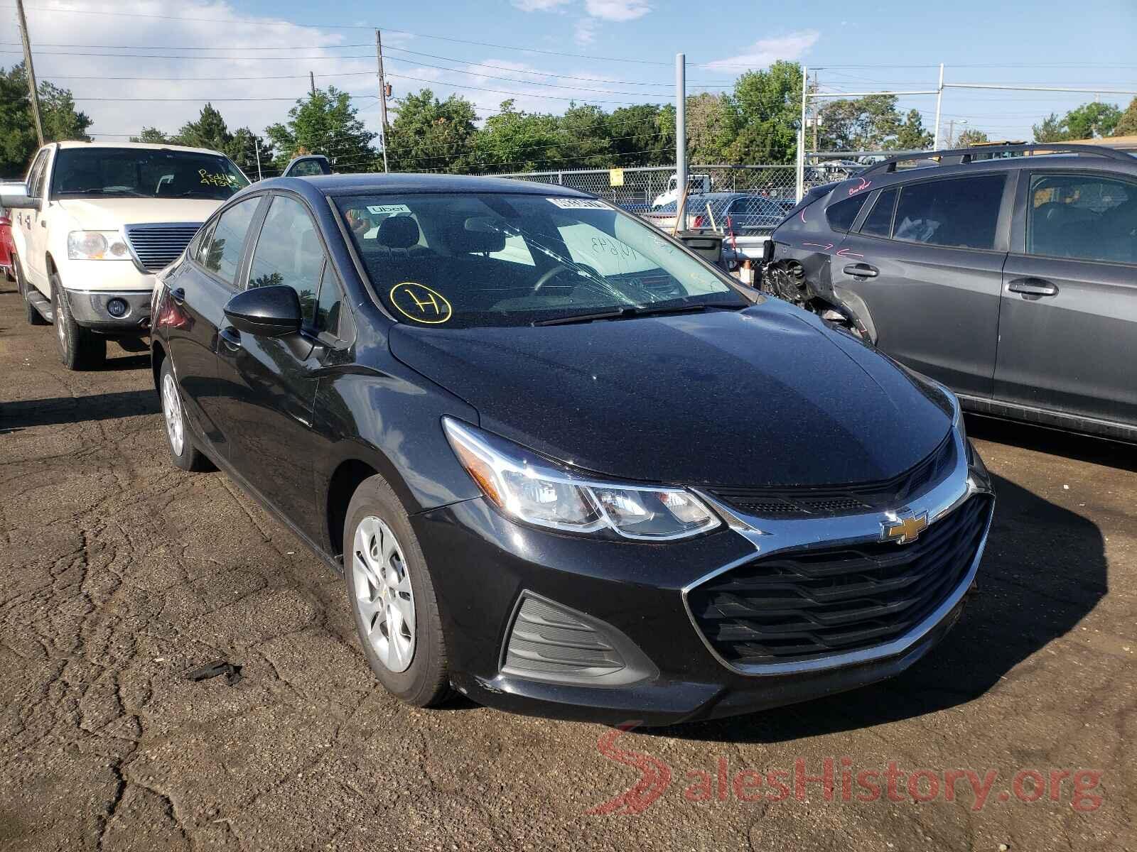 1G1BJ5SM9K7105545 2019 CHEVROLET CRUZE