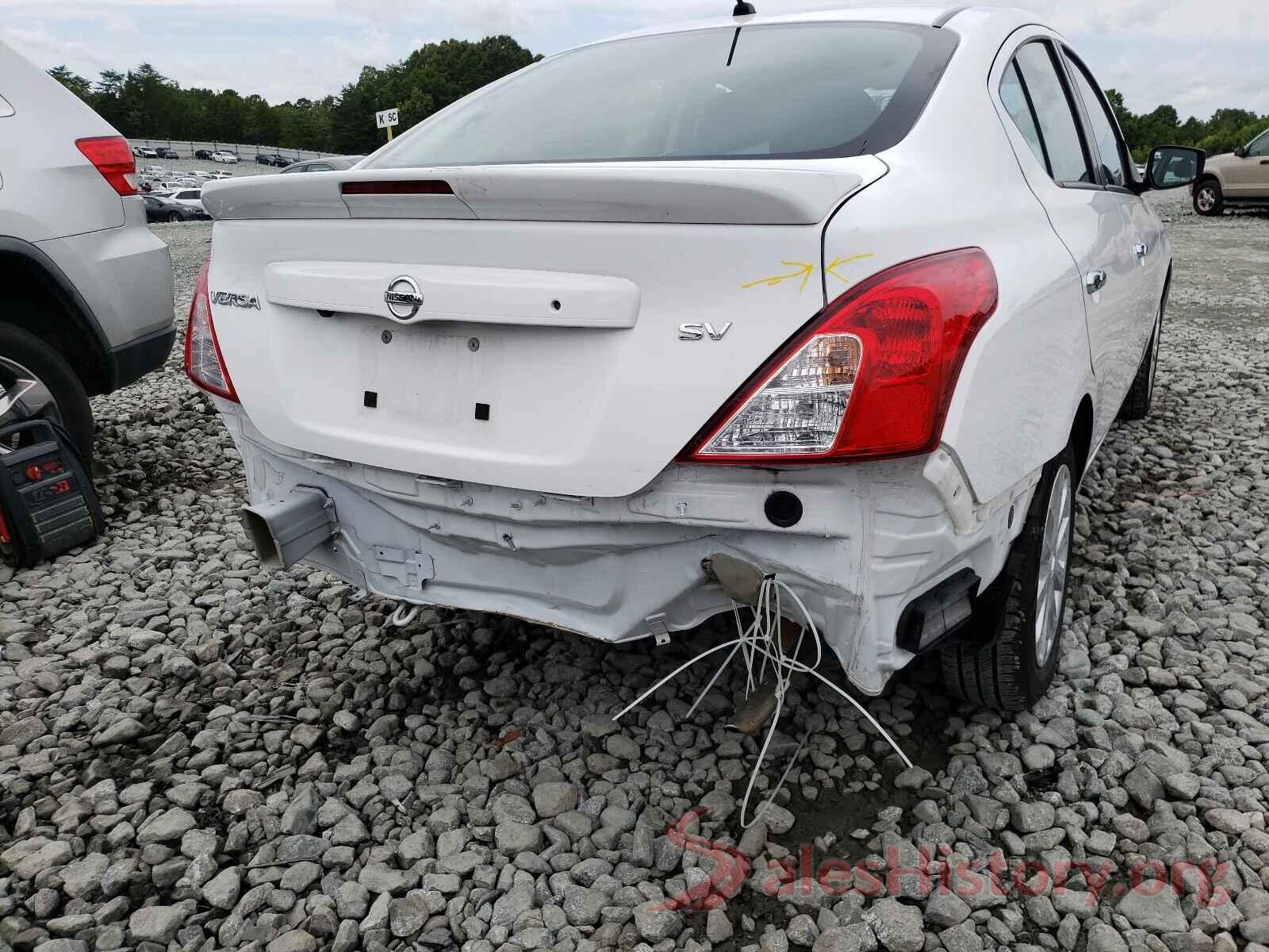 3N1CN7AP3KL859725 2019 NISSAN VERSA