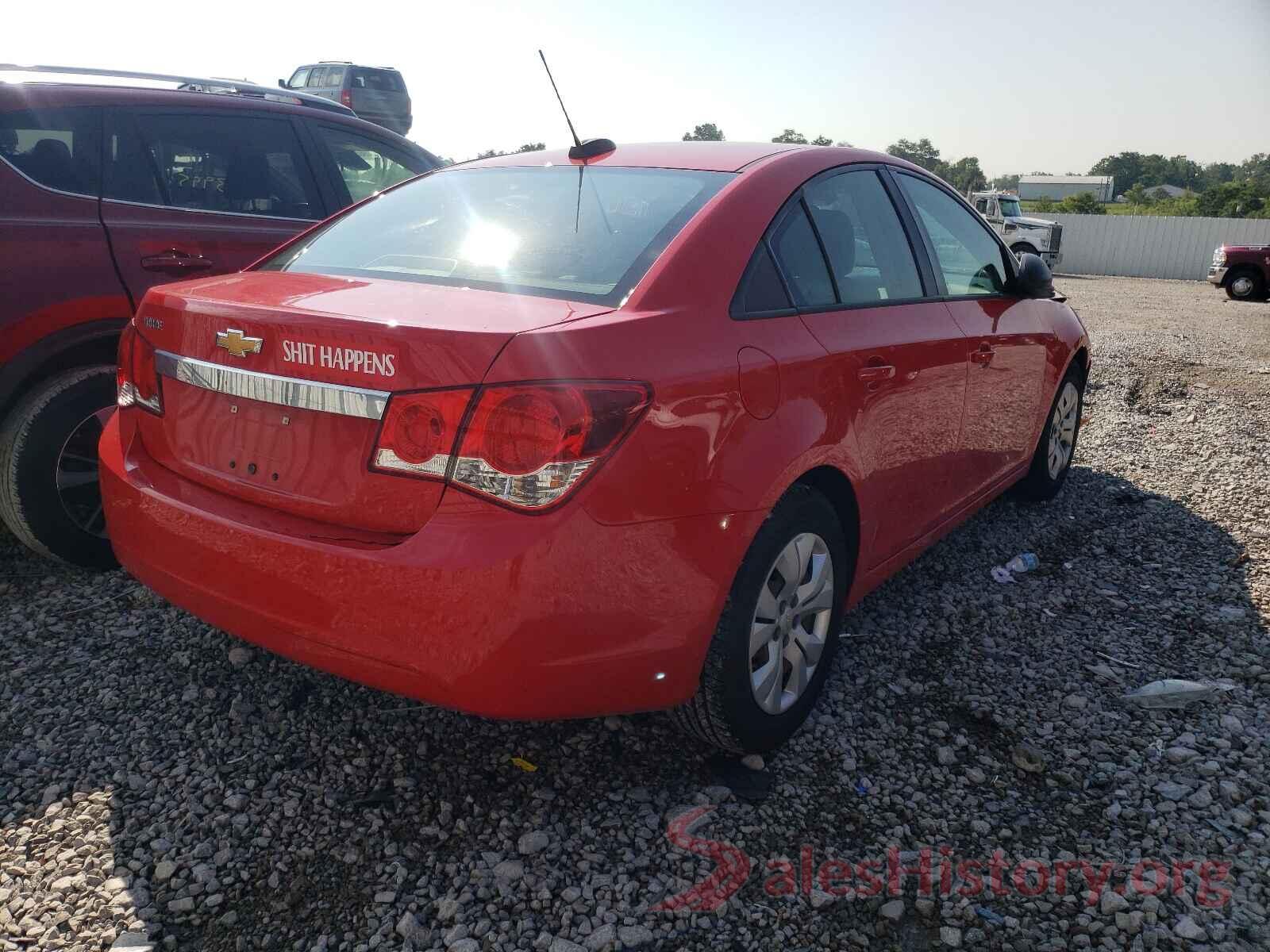 1G1PC5SH1G7124925 2016 CHEVROLET CRUZE